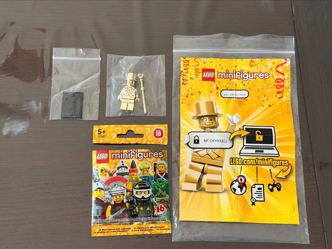 LEGO Minifigure - Minifigures - Mr gold 2805/5000