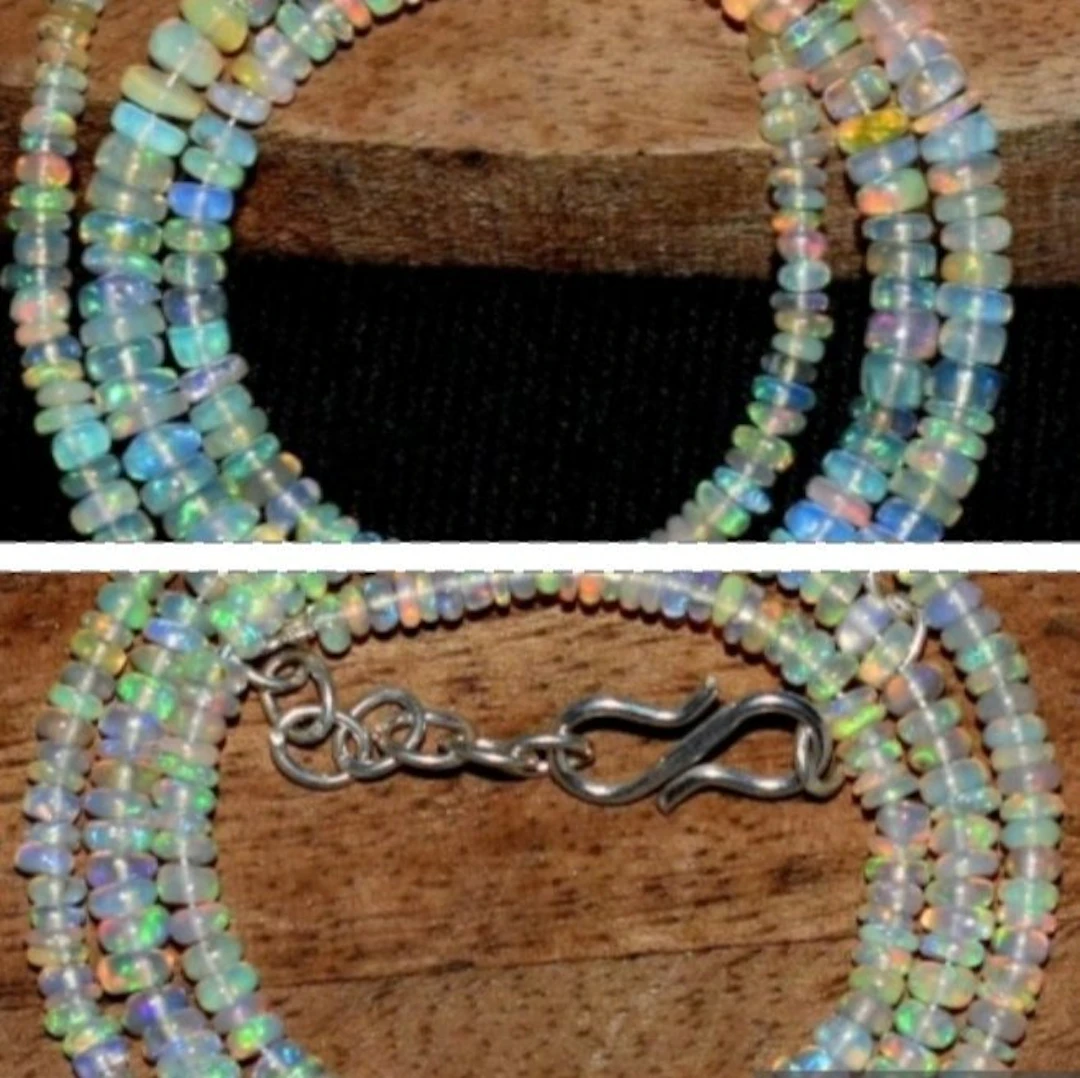Opal Necklaces (2) AA Natural Mineral- 19 g - (2)