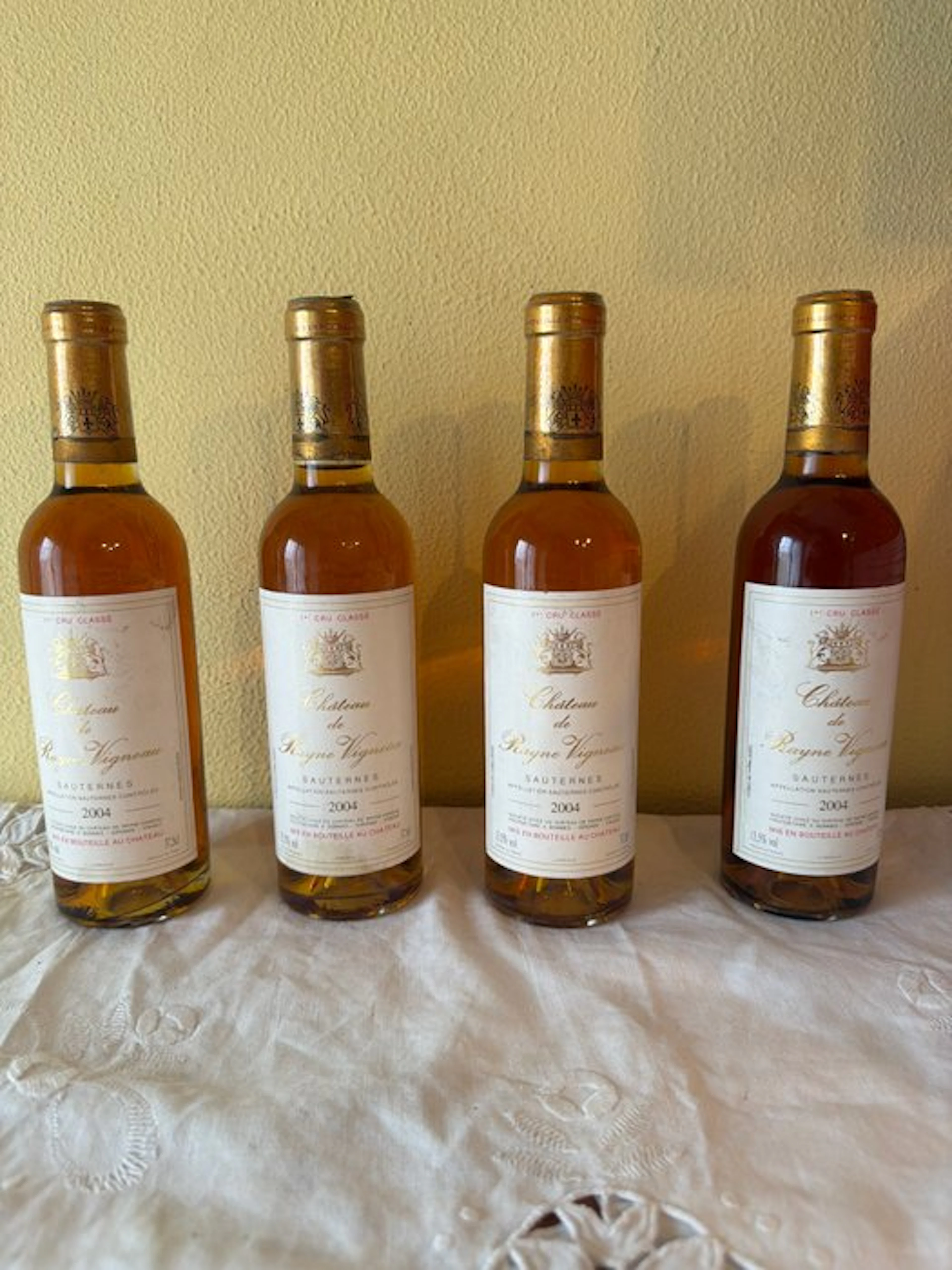 2004 Château de Rayne Vigneau - Sauternes - 4 Half Bottles (0.375L)