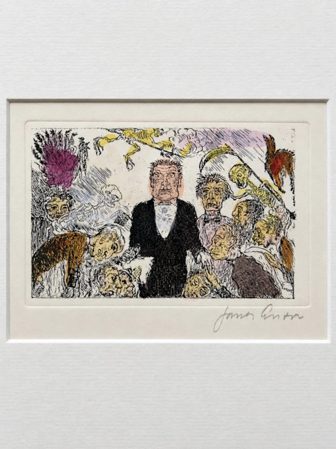 James Ensor (1860-1949) - De Hoogmoed (1904)