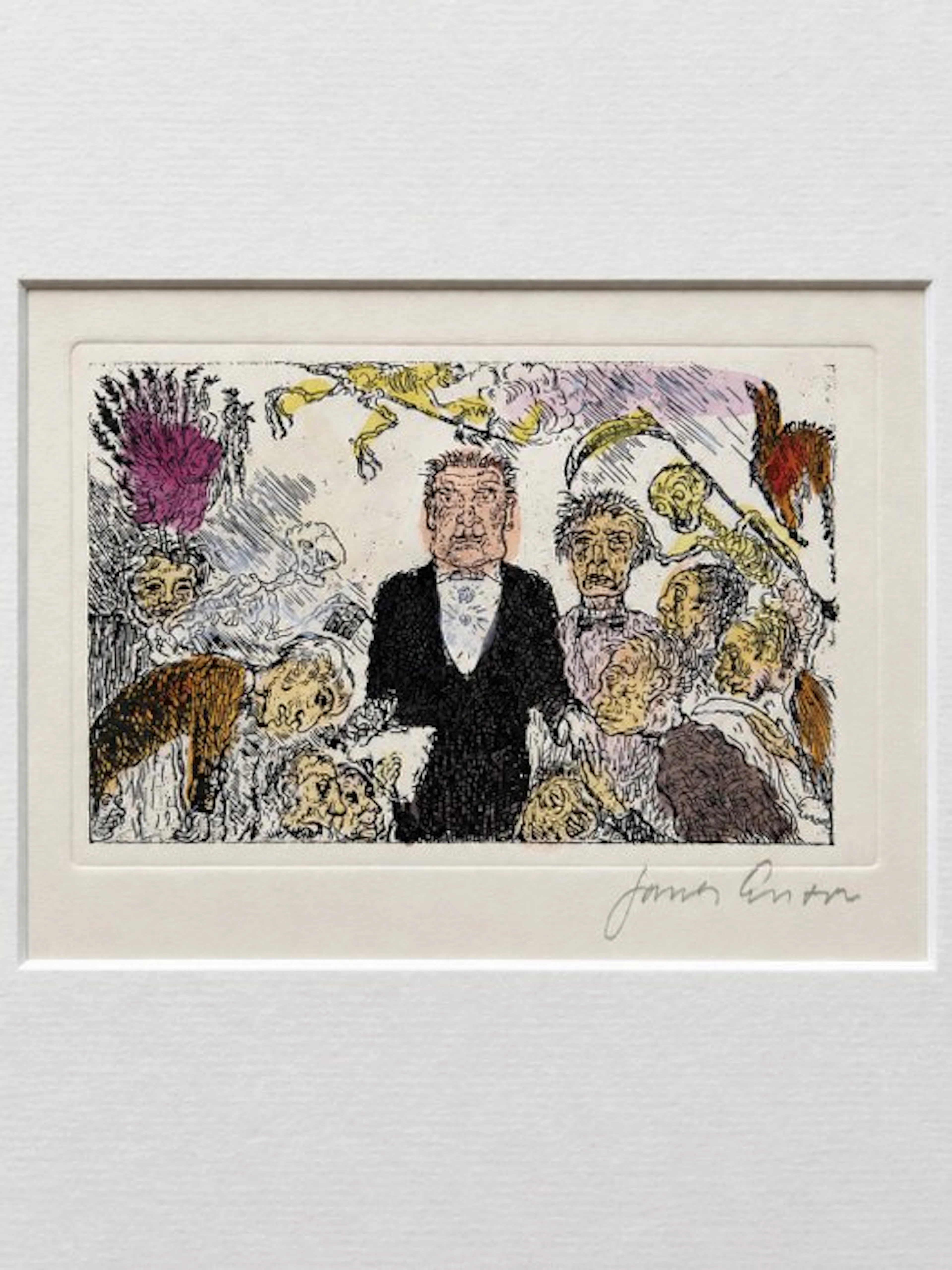 James Ensor (1860-1949) - De Hoogmoed (1904)