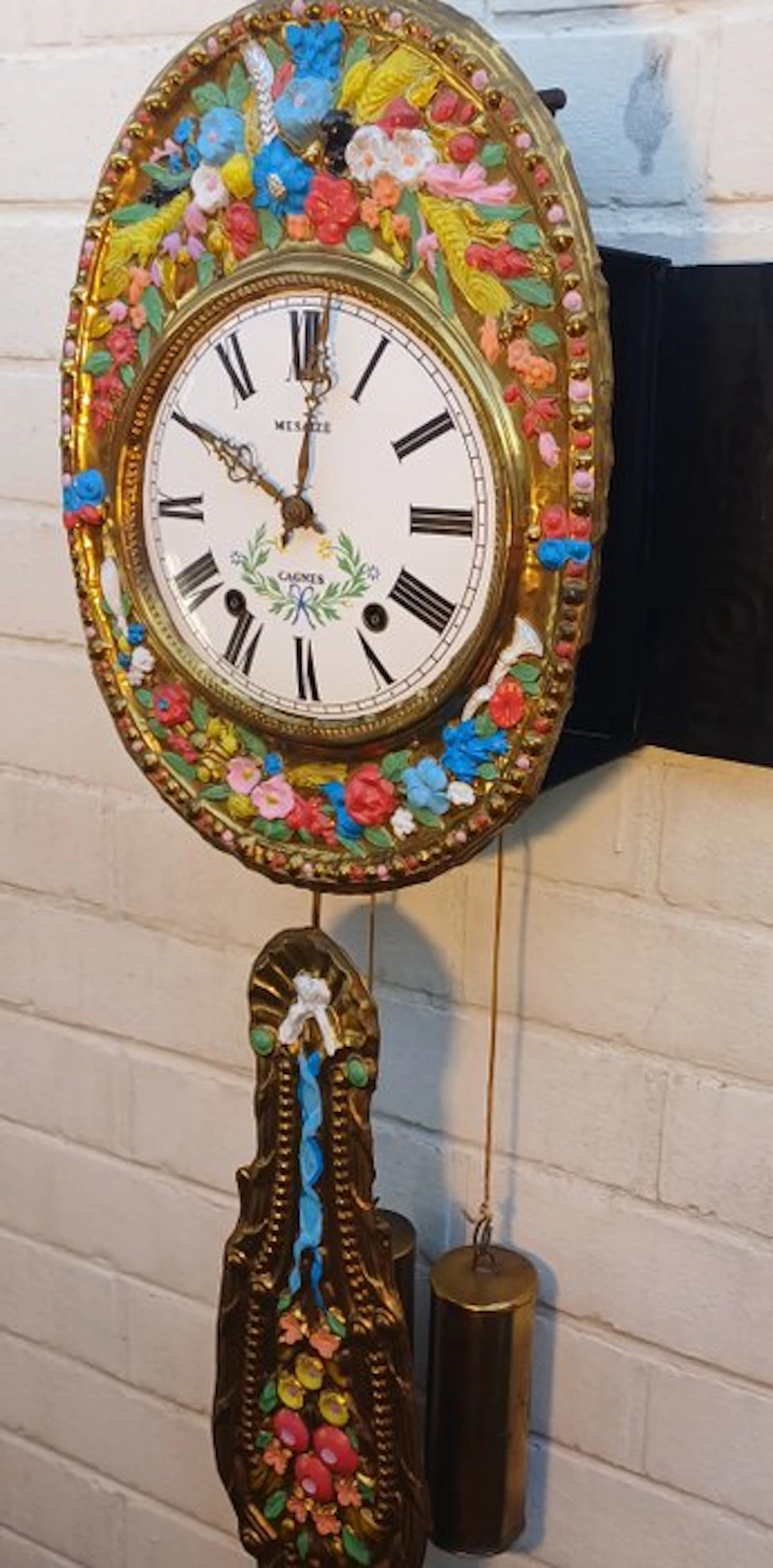 Comtoise clock - Antique - Wrought iron - 1850-1900