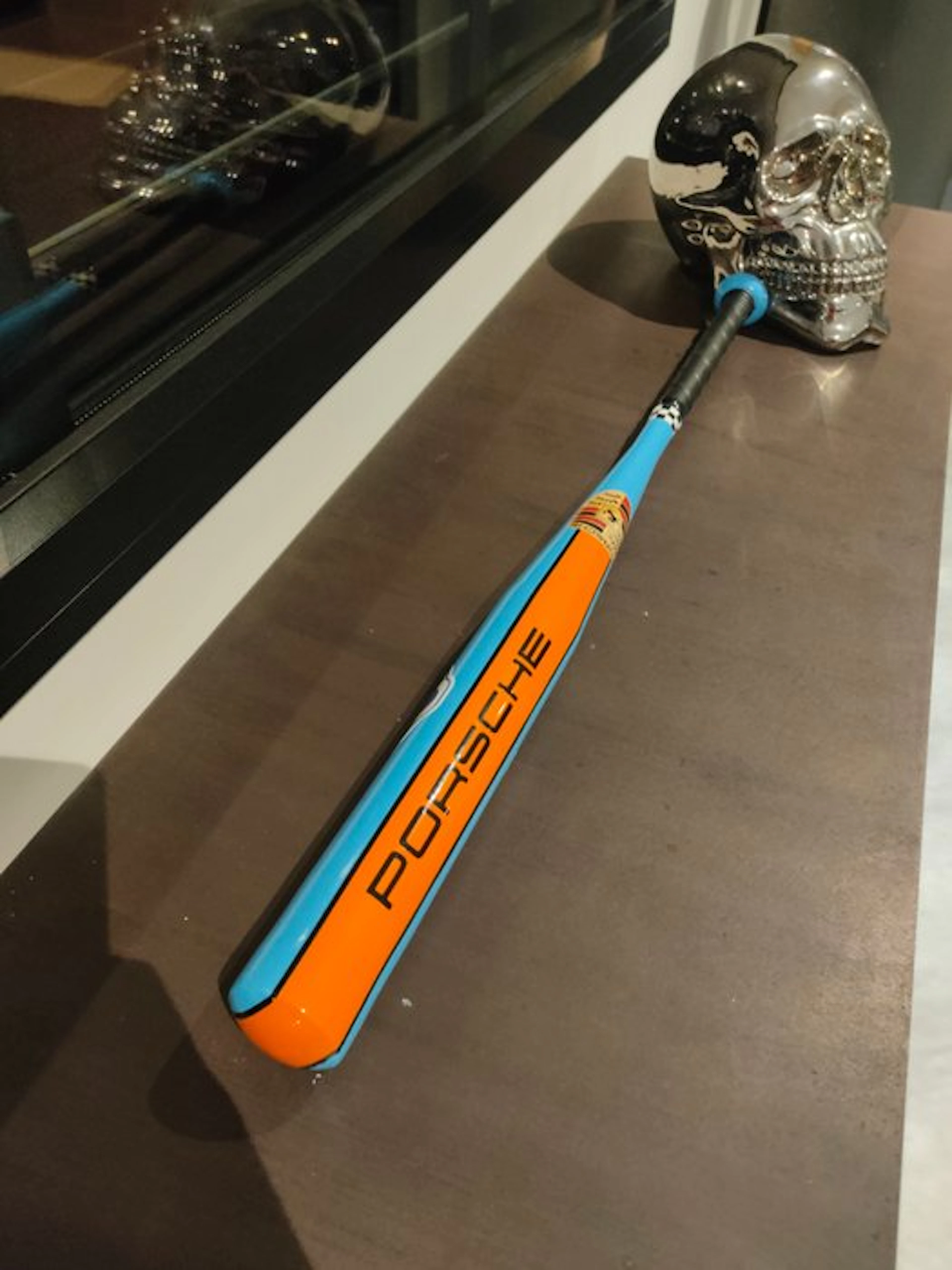 pop art - Porsche - Batte de baseball thème Porsche GULF - 2025