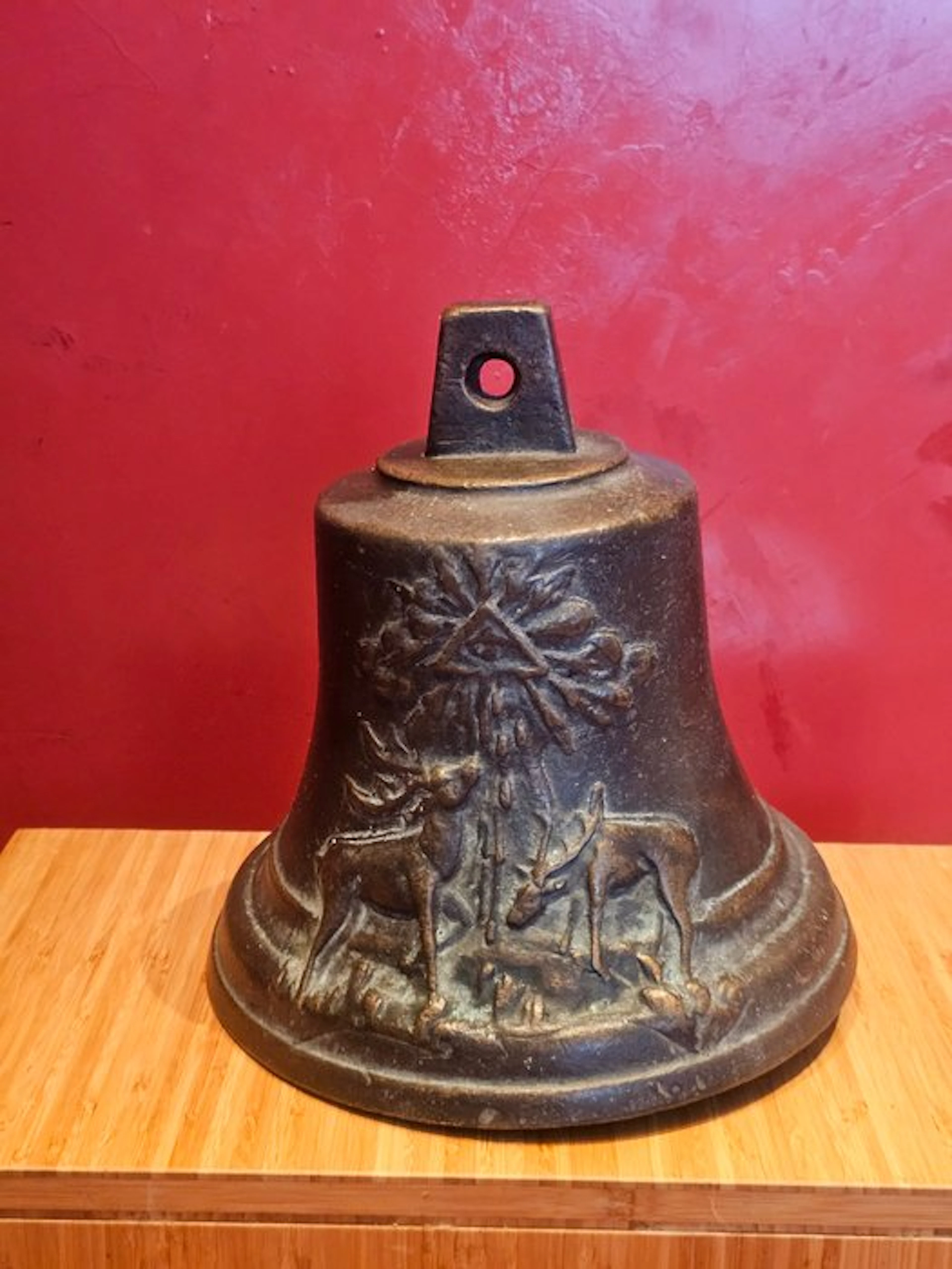 Decorative bell - Italy - Ancient/Monumental Bell - 29.5 cm - 9.4 kg