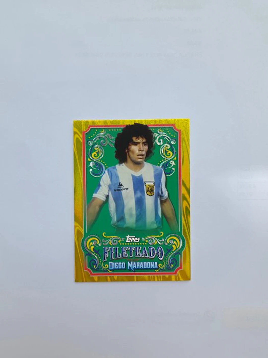 2023 Topps Argentina Fileteado - Diego MARADONA - Insert...
