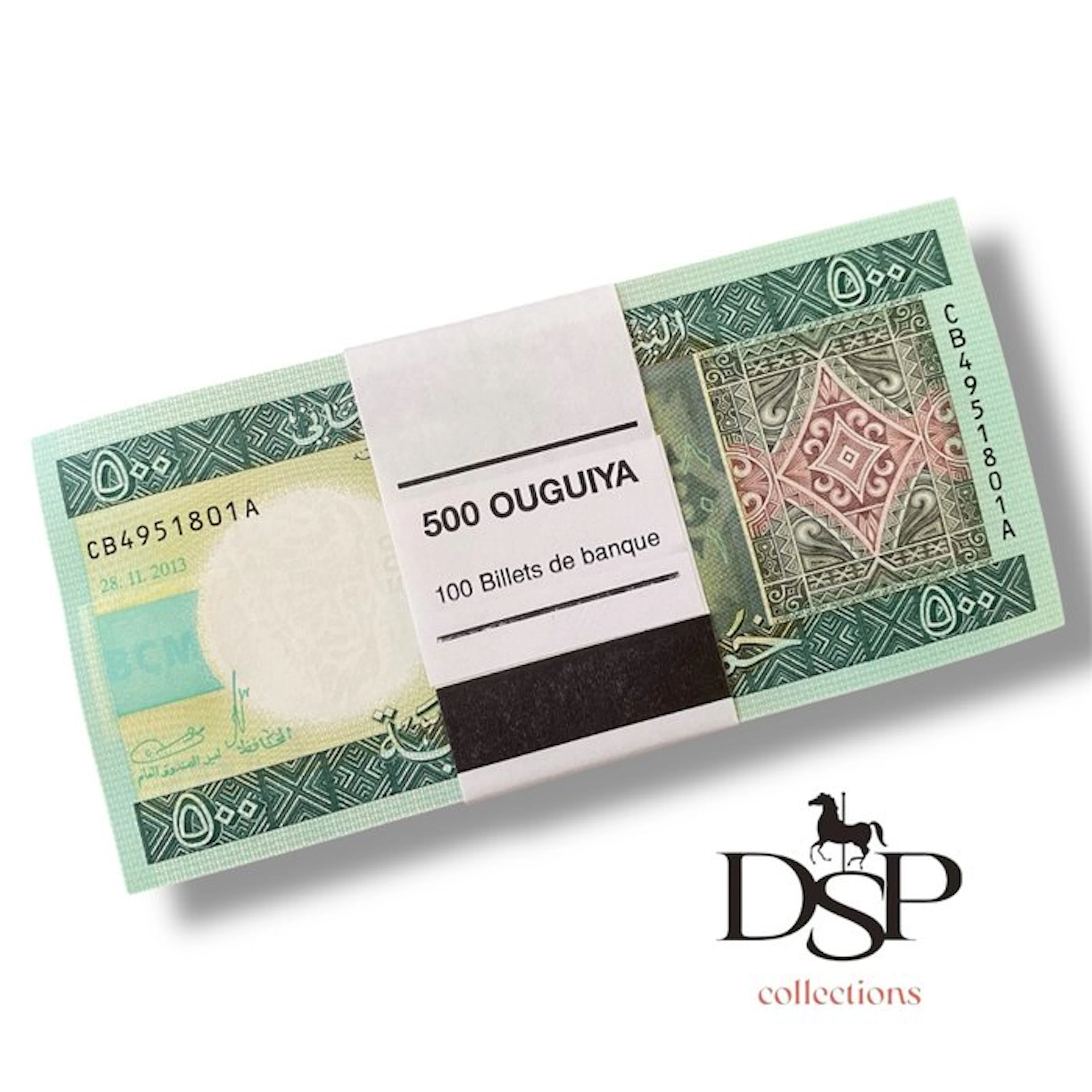 Mauritania. - 100 x 500 Ouguiya - 2013 - Pick 18 (No reserve price)