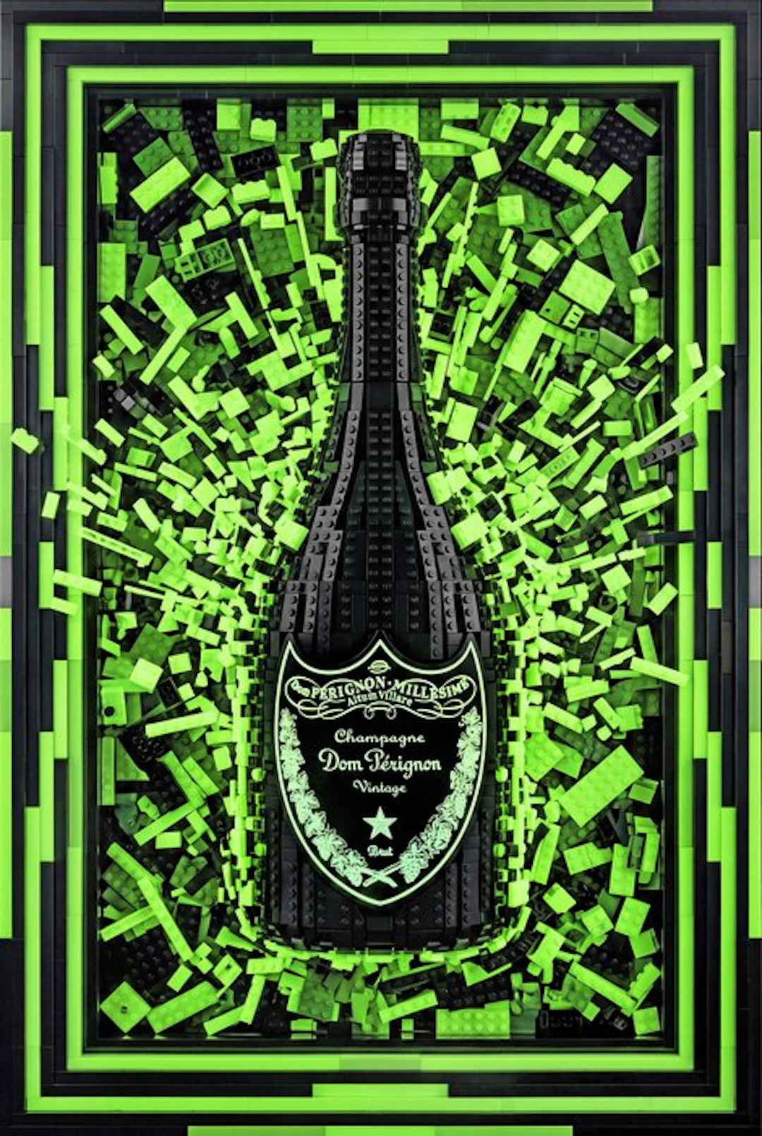 Artxlife - Lego Dom Perignon Fluò Luminous