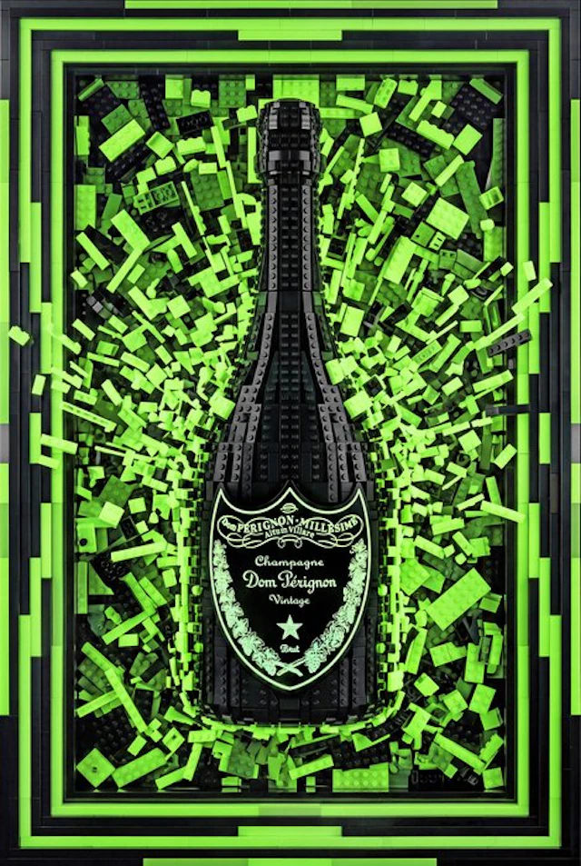 Artxlife - Lego Dom Perignon Fluò Luminous