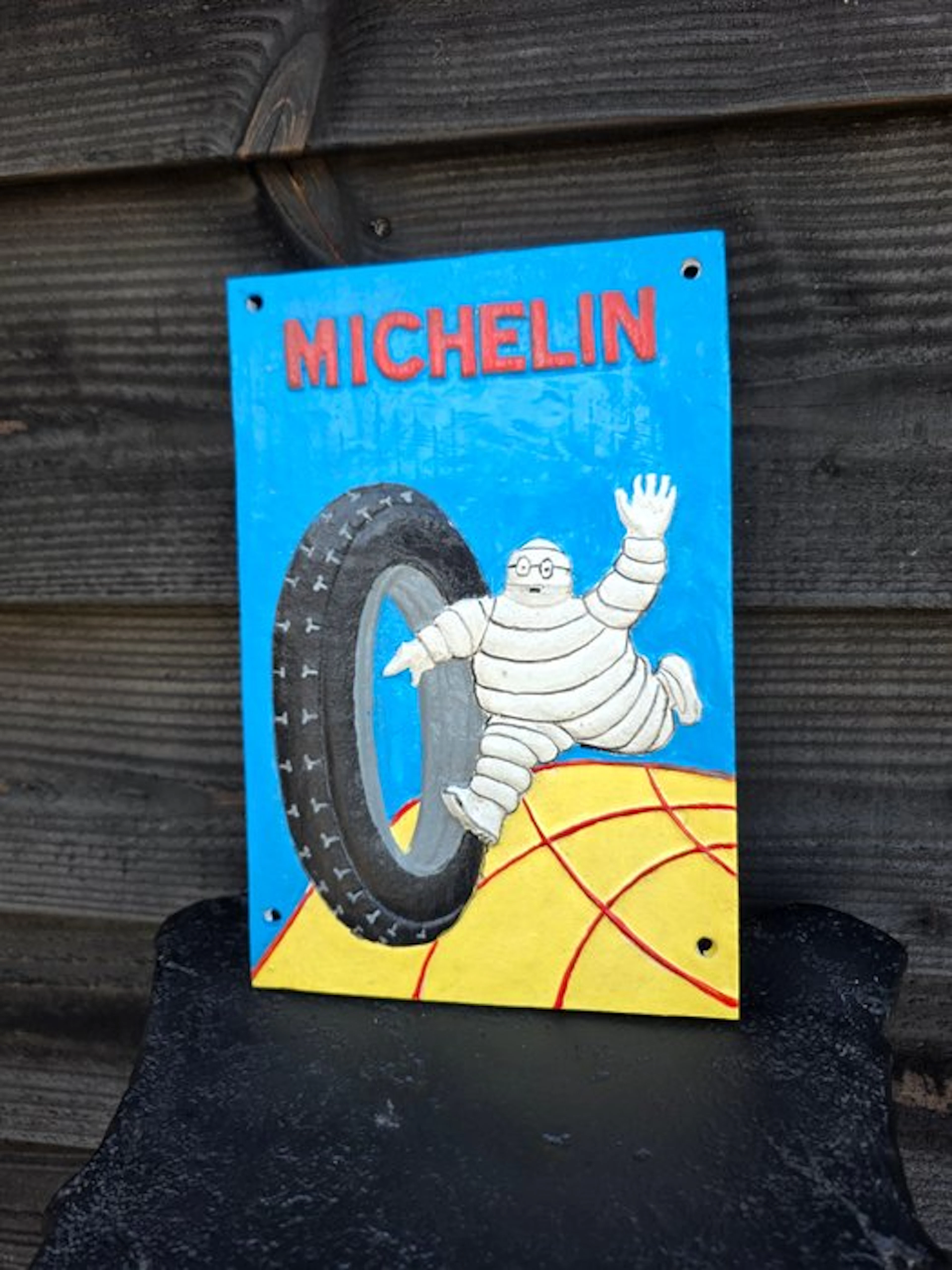 Michelin Tyres - Cast Iron - Sign - Cast iron