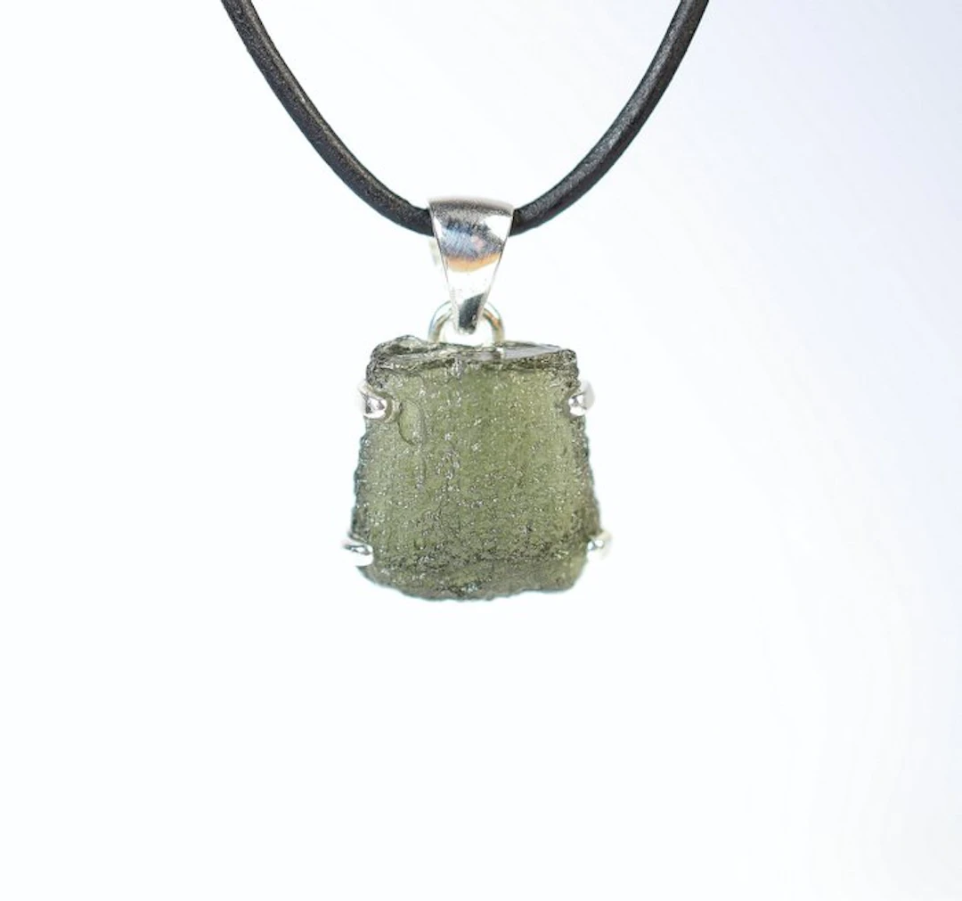 Moldavite Pendant / new - 4 g - (1)