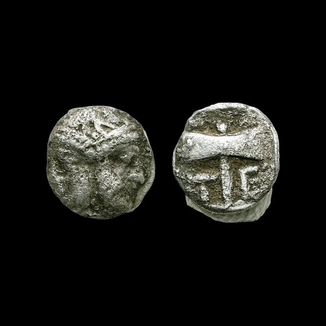 Islands off Troas, Tenedos Obol 450-387 BC (No reserve price)