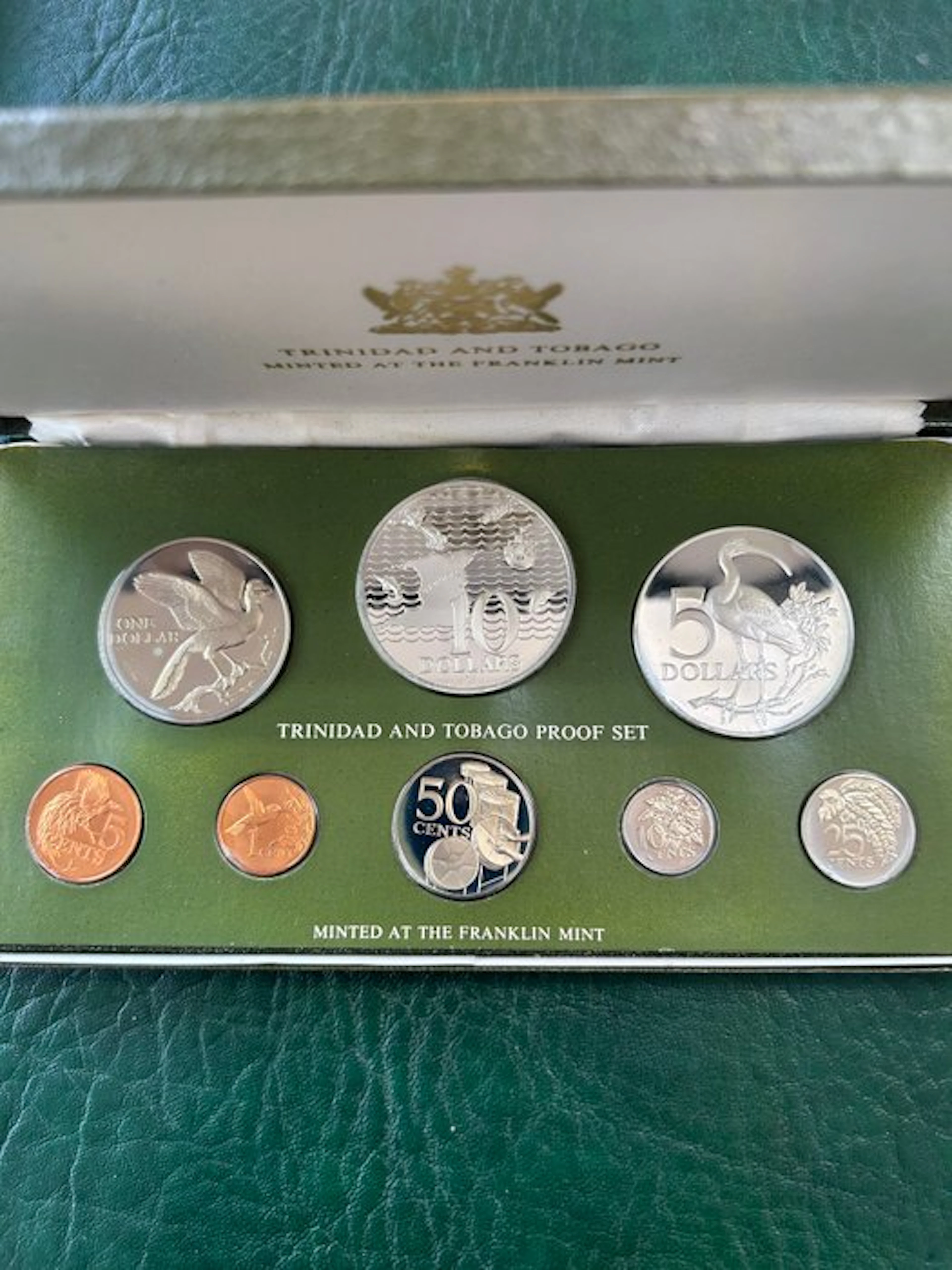 Trinidad and Tobago. Proof Set 1975 (No reserve price)