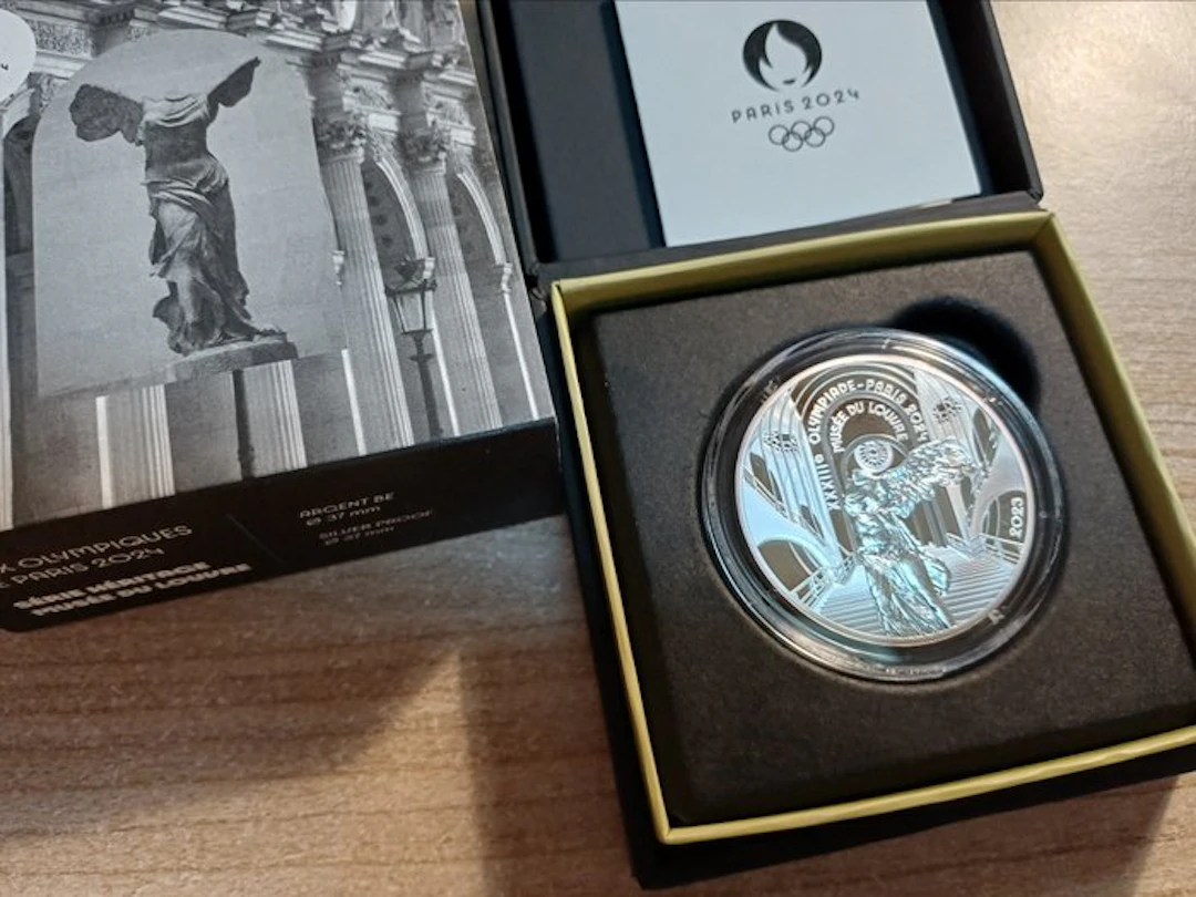 France. 10 Euro 2023 "Musee du Louvre - Paris 2024" Proof (No reserve price)