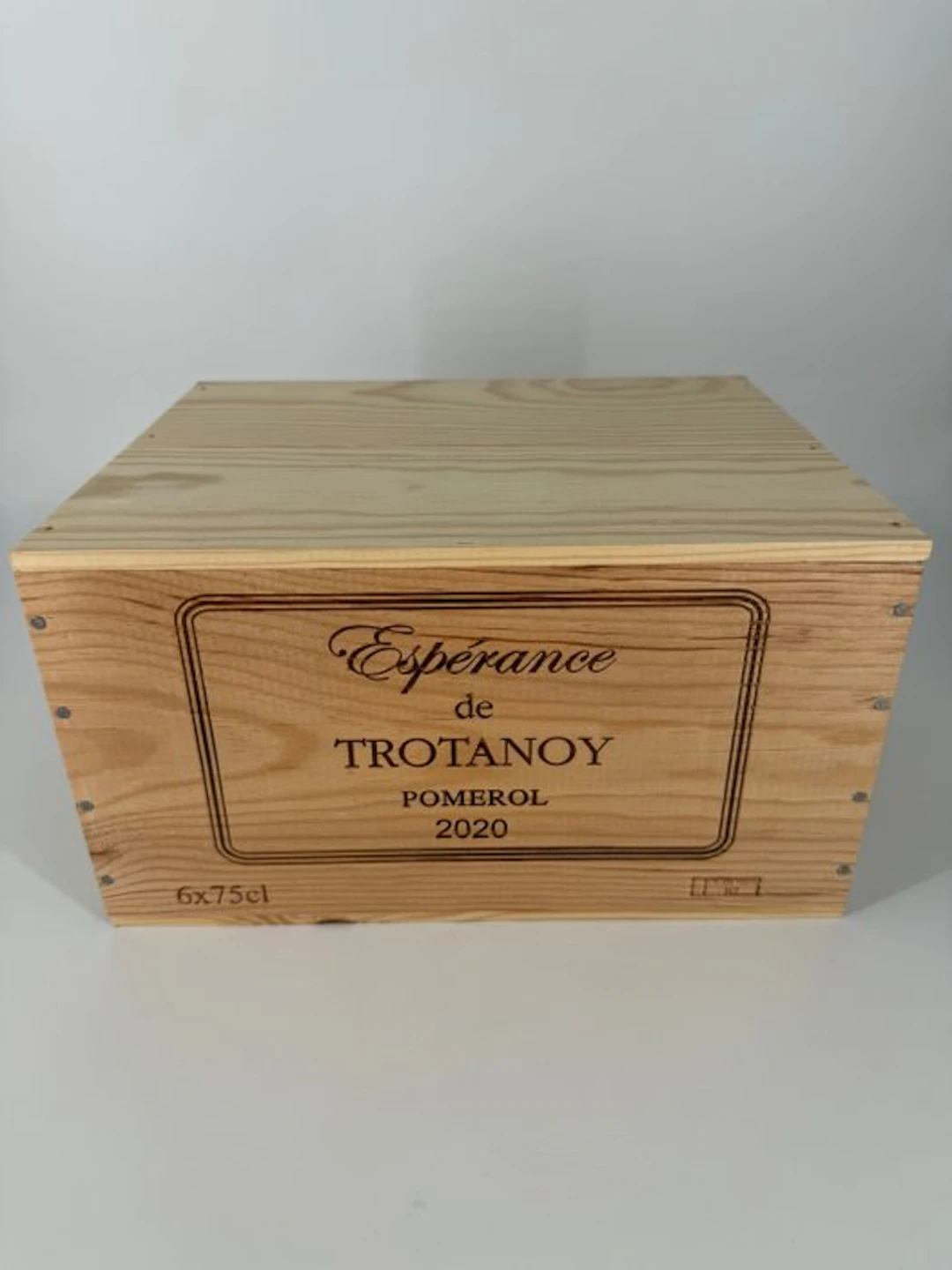 2020 Chateau Trotanoy, Esperance - Bordeaux, Pomerol - 6 Bottles (0.75L)