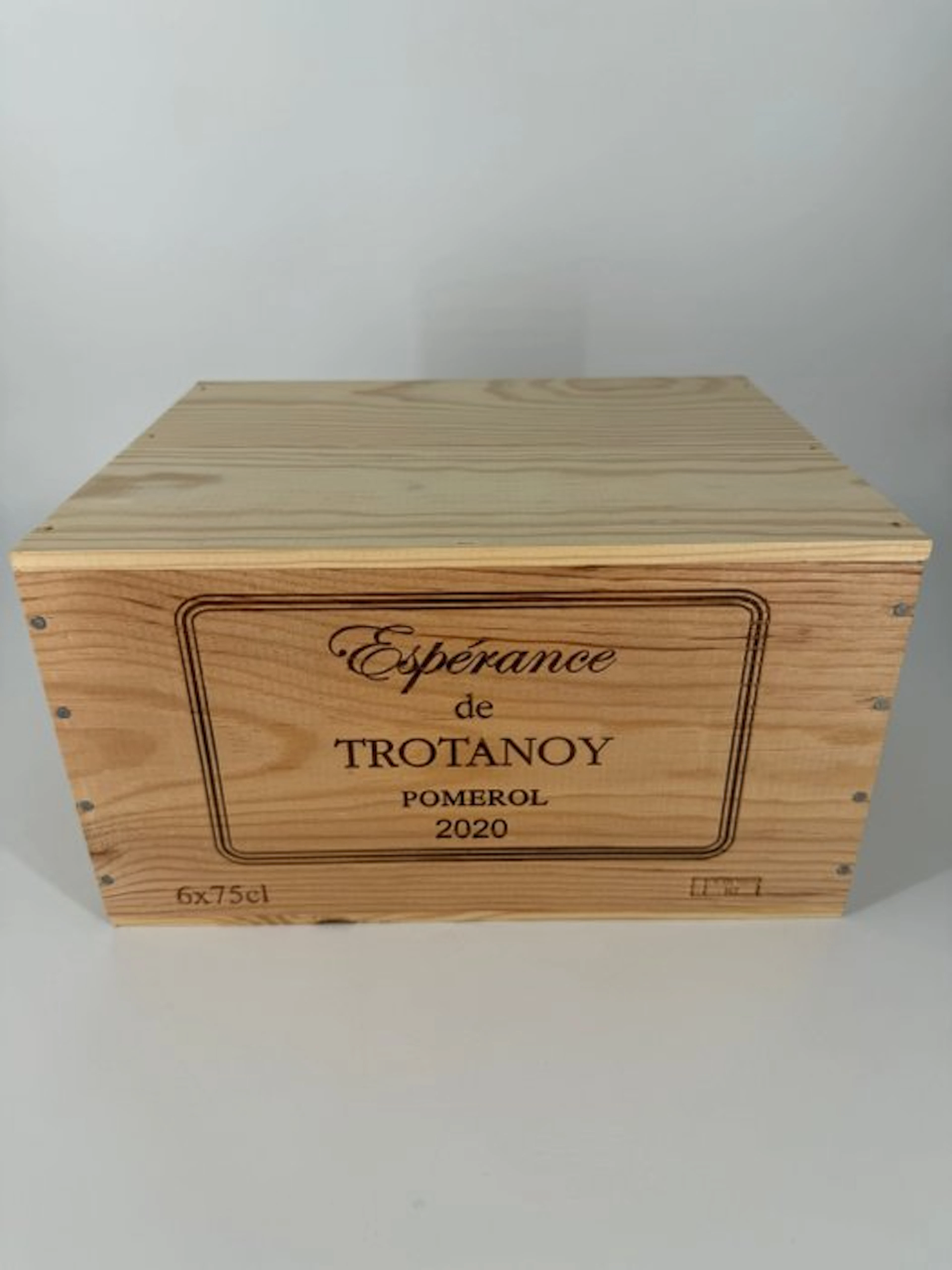 2020 Chateau Trotanoy, Esperance - Bordeaux, Pomerol - 6 Bottles (0.75L)