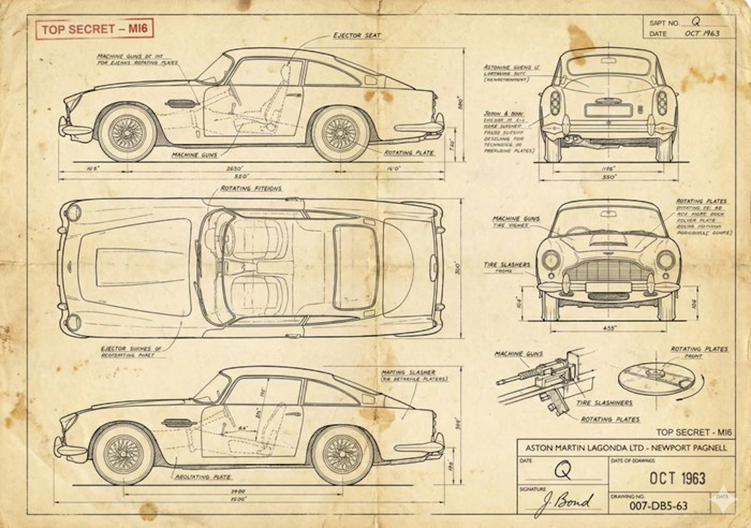 CREATIVE_HUB - Confidential draft - Aston Martin Lagonda 1963 Bond's version