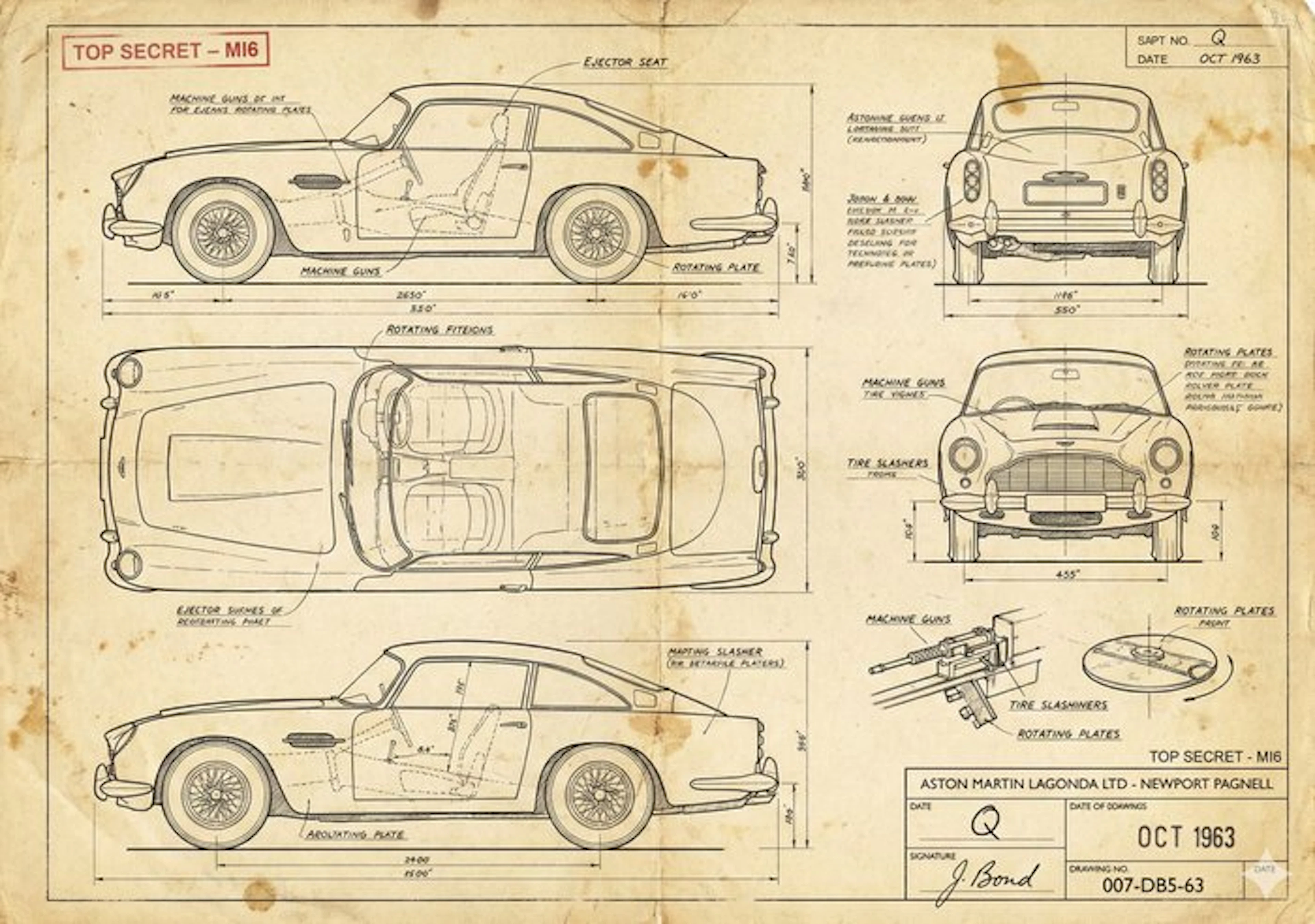 CREATIVE_HUB - Confidential draft - Aston Martin Lagonda 1963 Bond's version