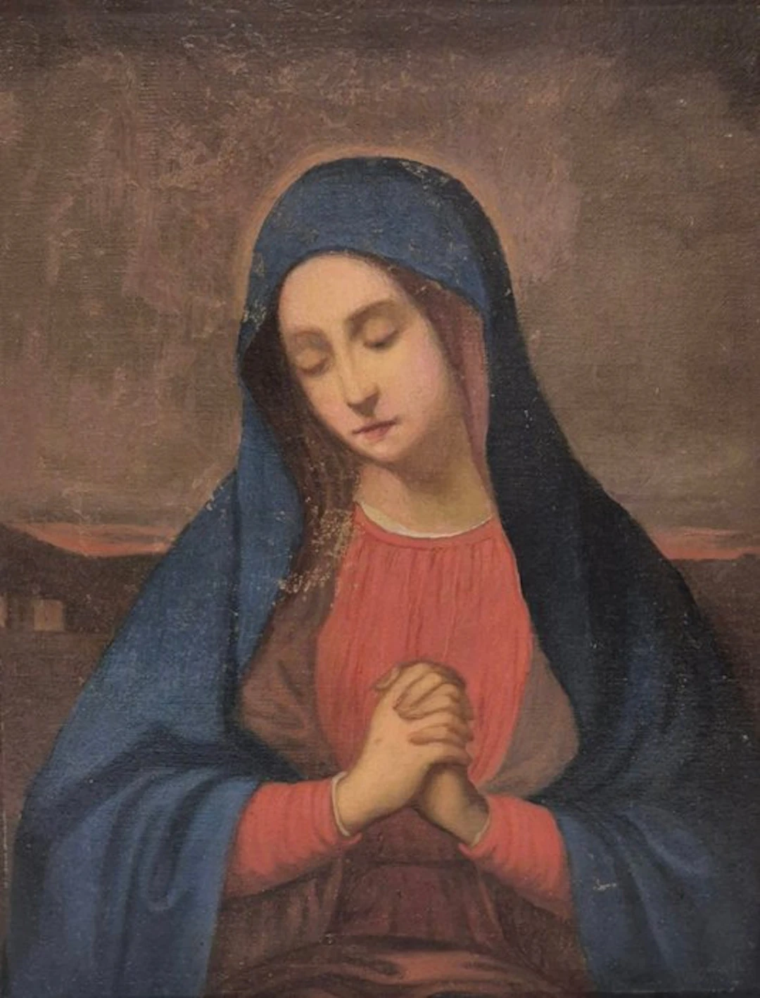 Italian school (XIX) - Madonna in preghiera