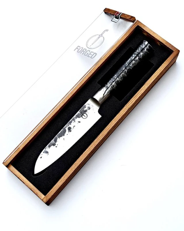 Santoku Knife - 440C Japanese Stainless Steel - Forged...