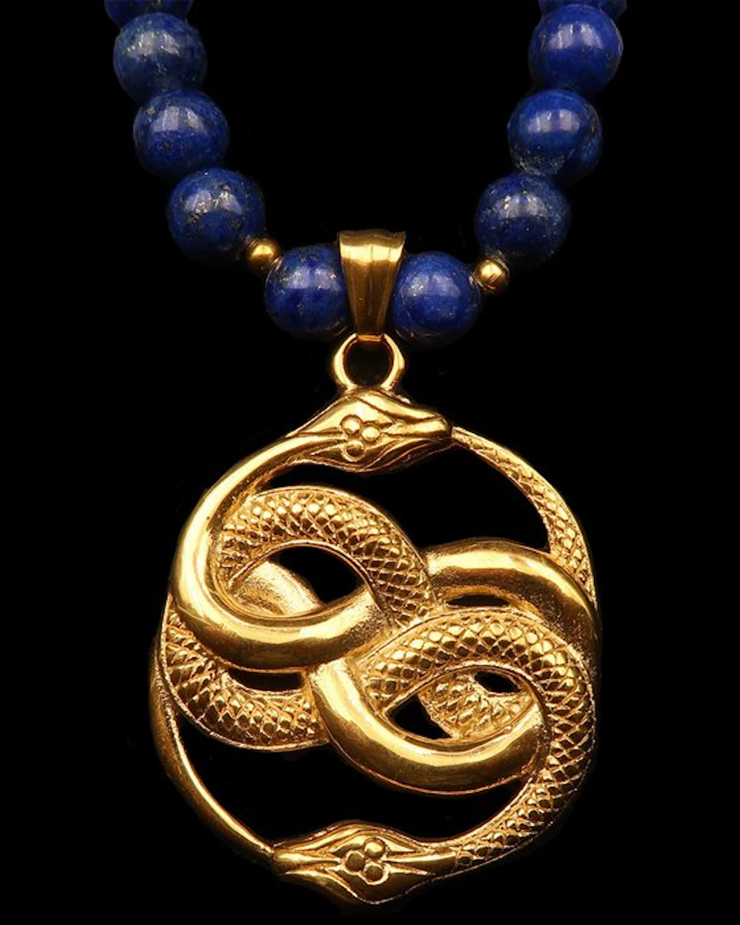 Lapis lazuli - Divine Auryn Talisman: The Seal of Luck...