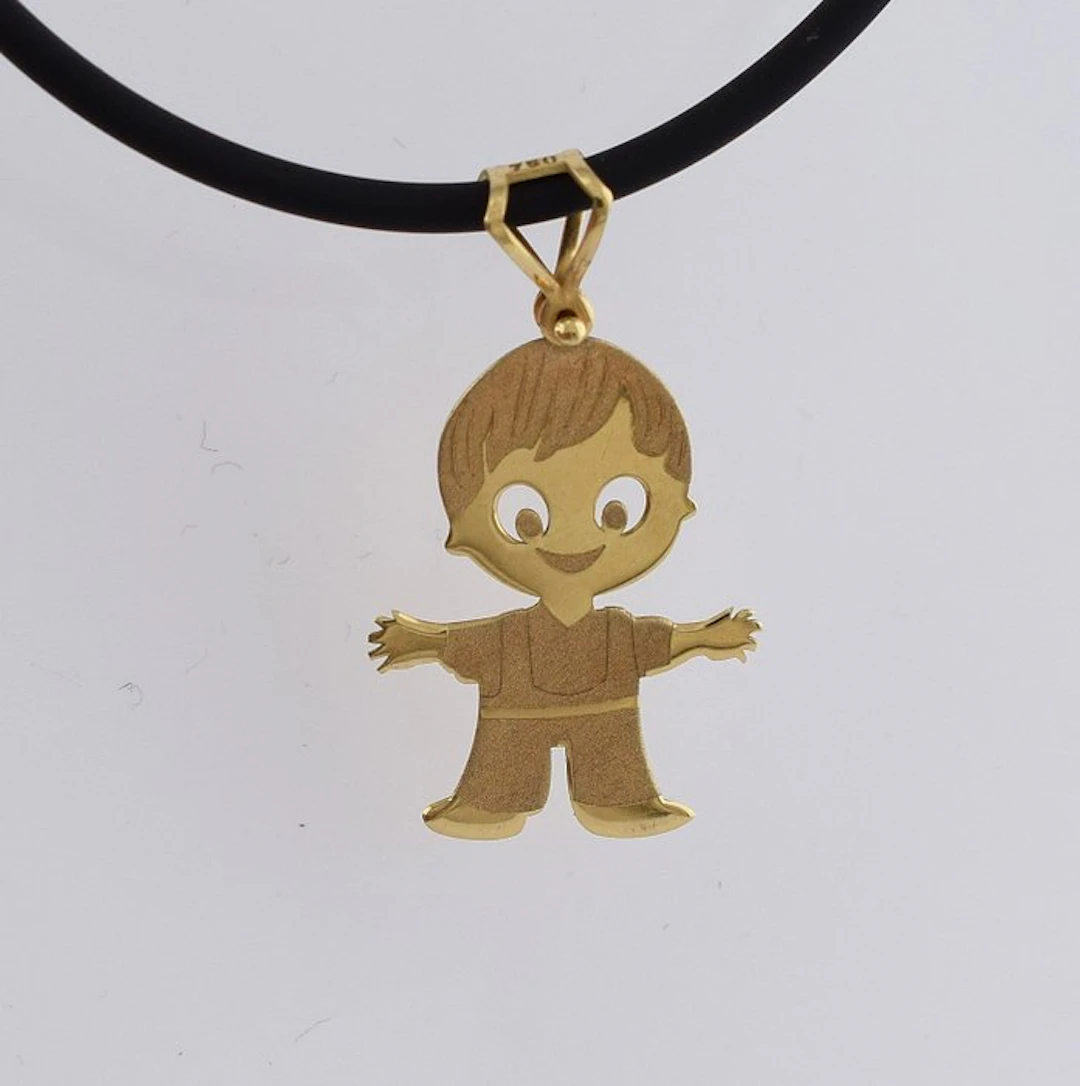 Pendant - 18 kt. Yellow gold - 750