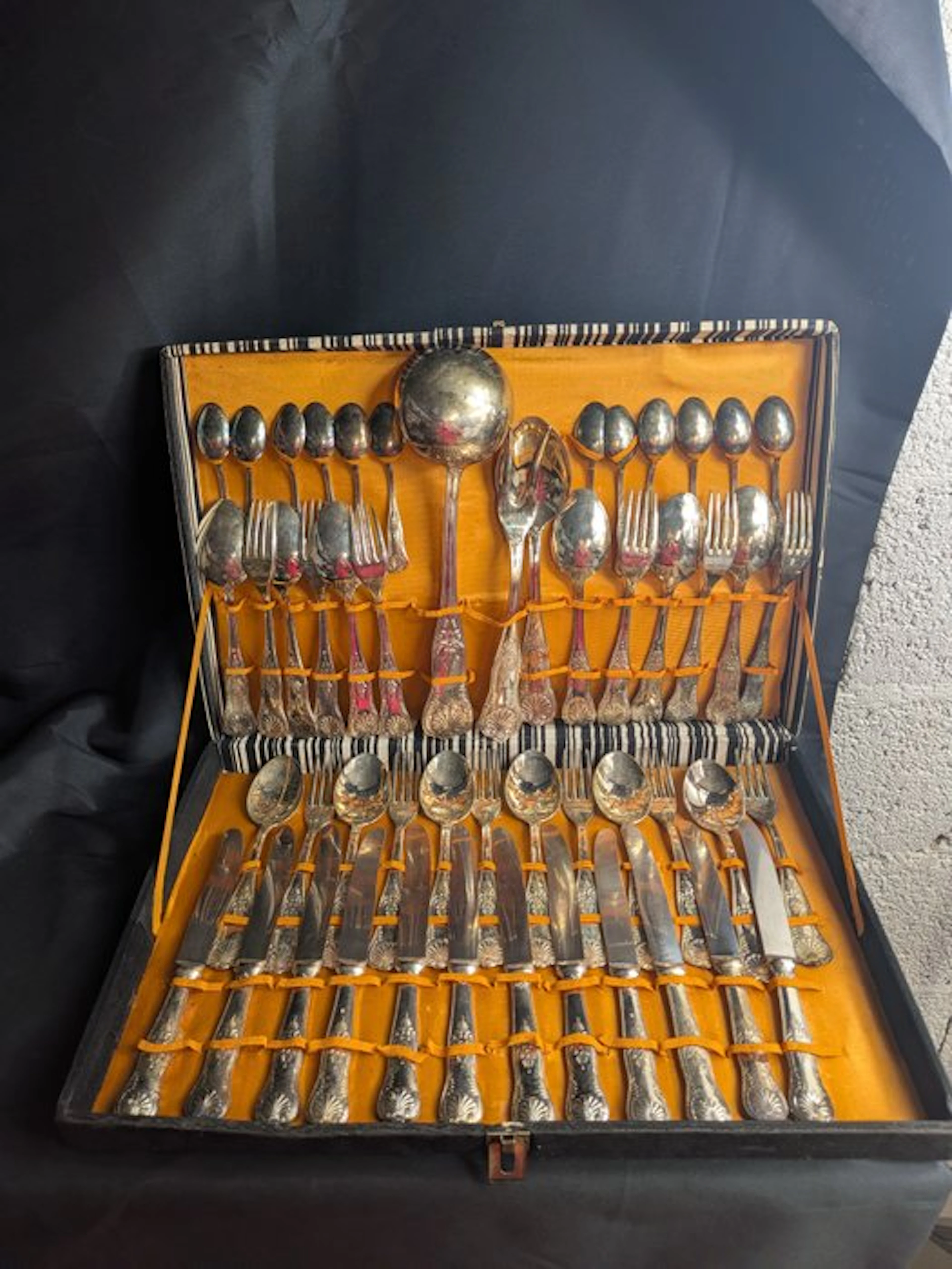 Cutlery set (51) - Silverplated