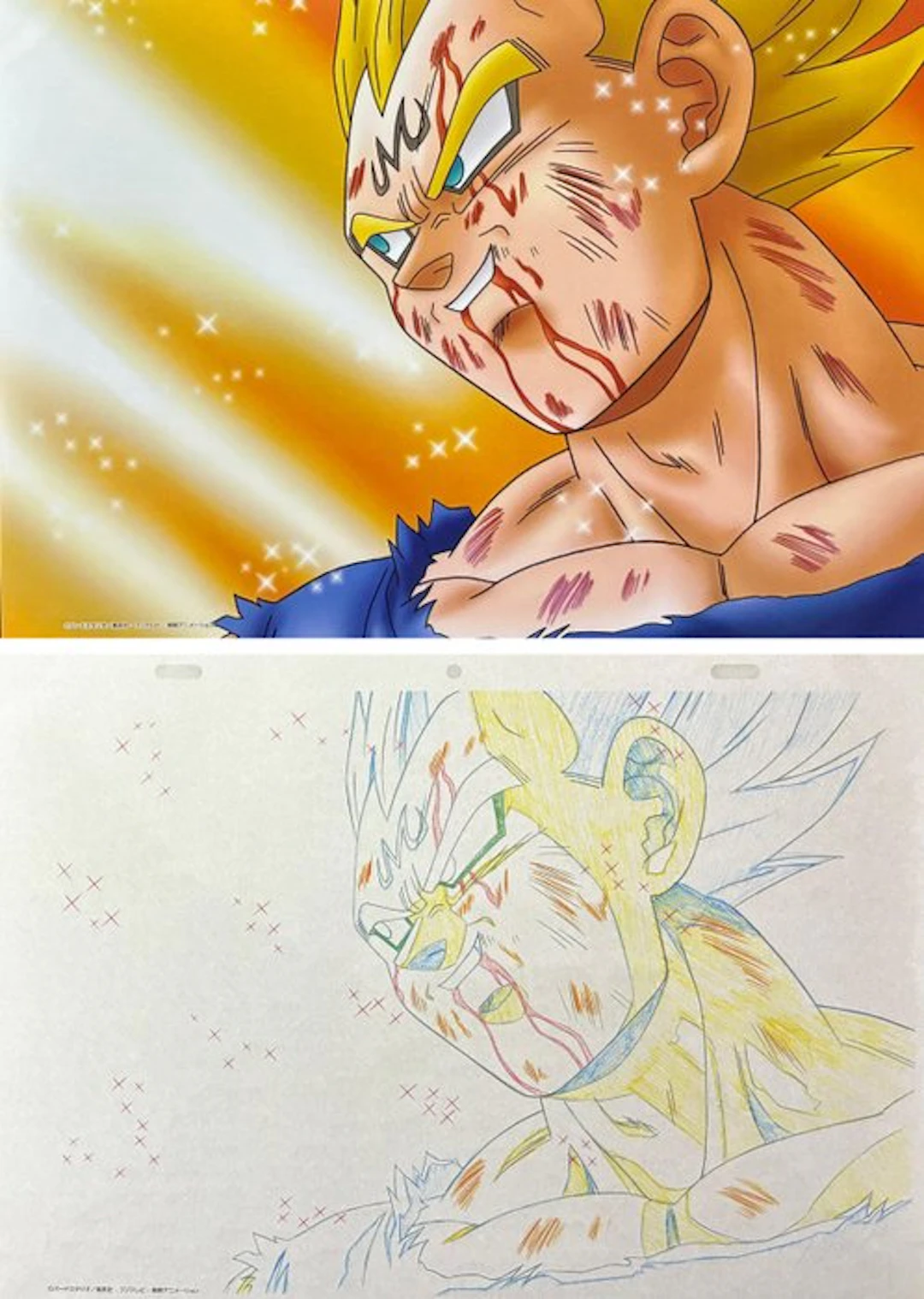 Toei Animation - 2 Official Reproductions Memorial Art...