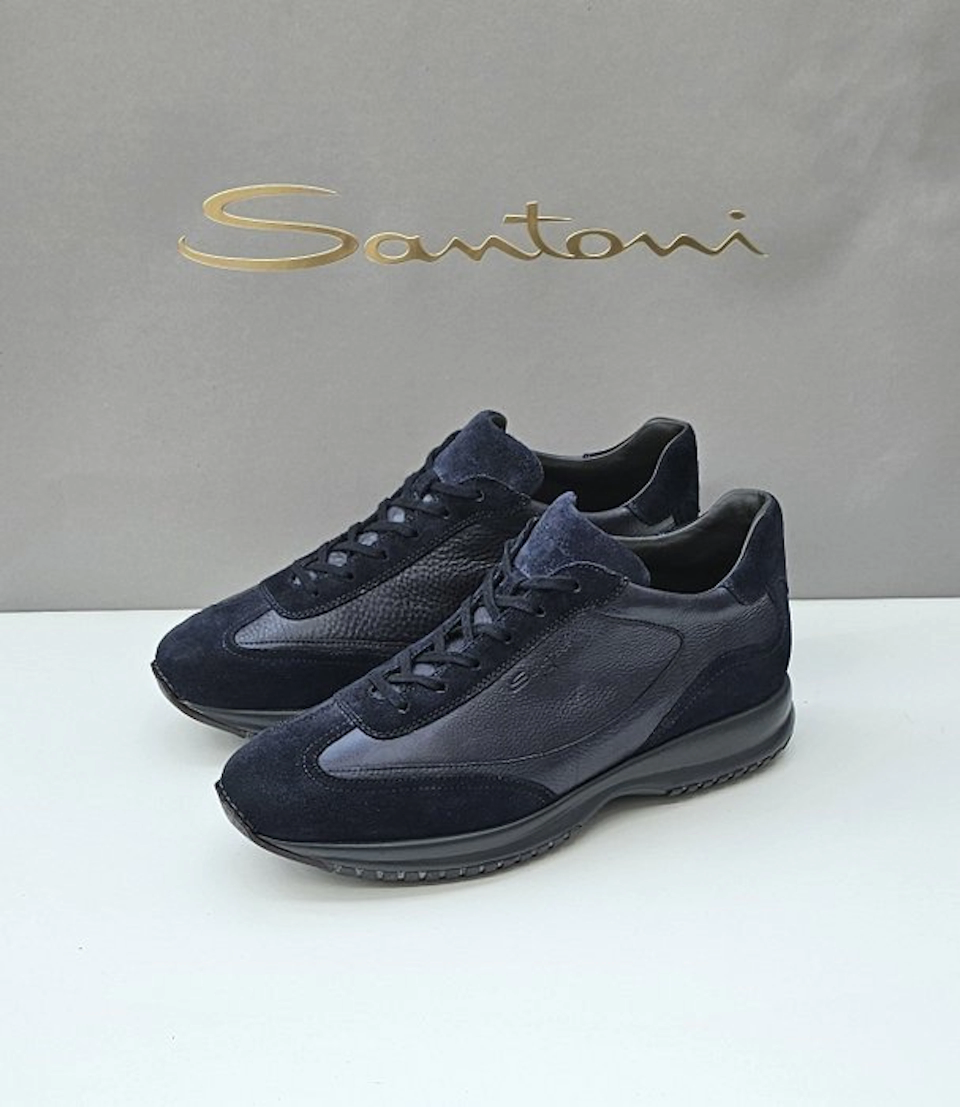 SANTONI -NO RESERVE PRICE - Sneakers - Size: EU 44, EU 43.5
