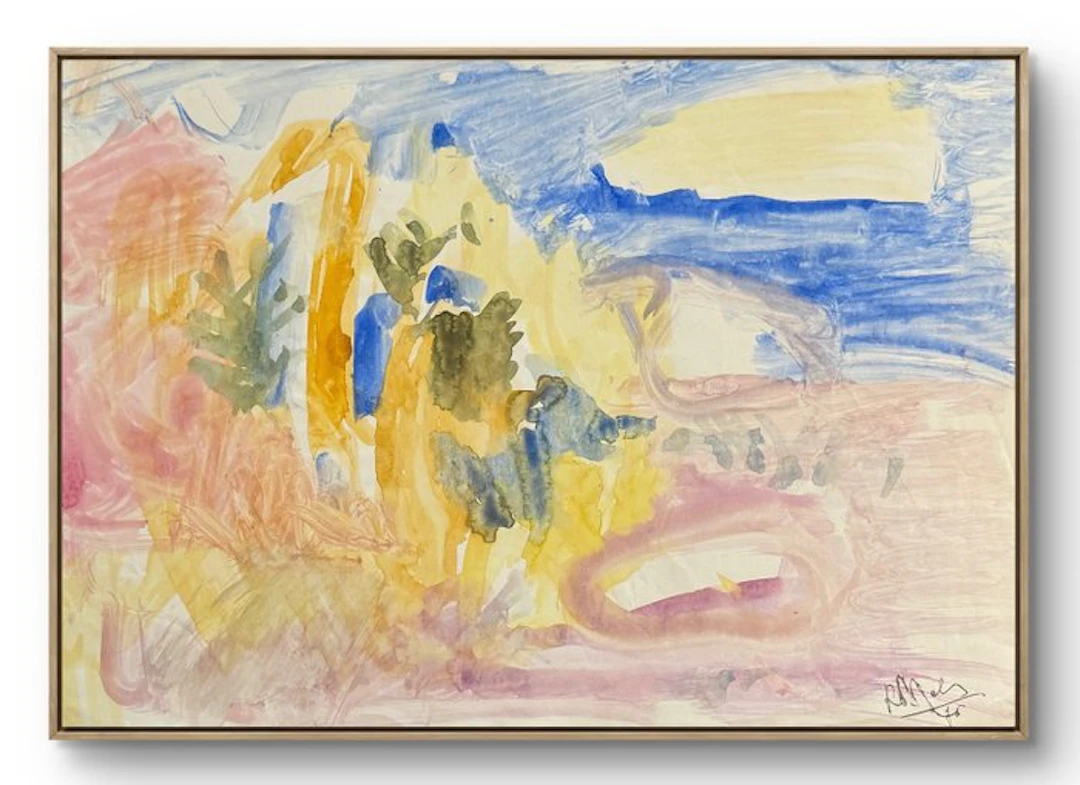 René Mels (1909-1977) - Composition abstraite 1975