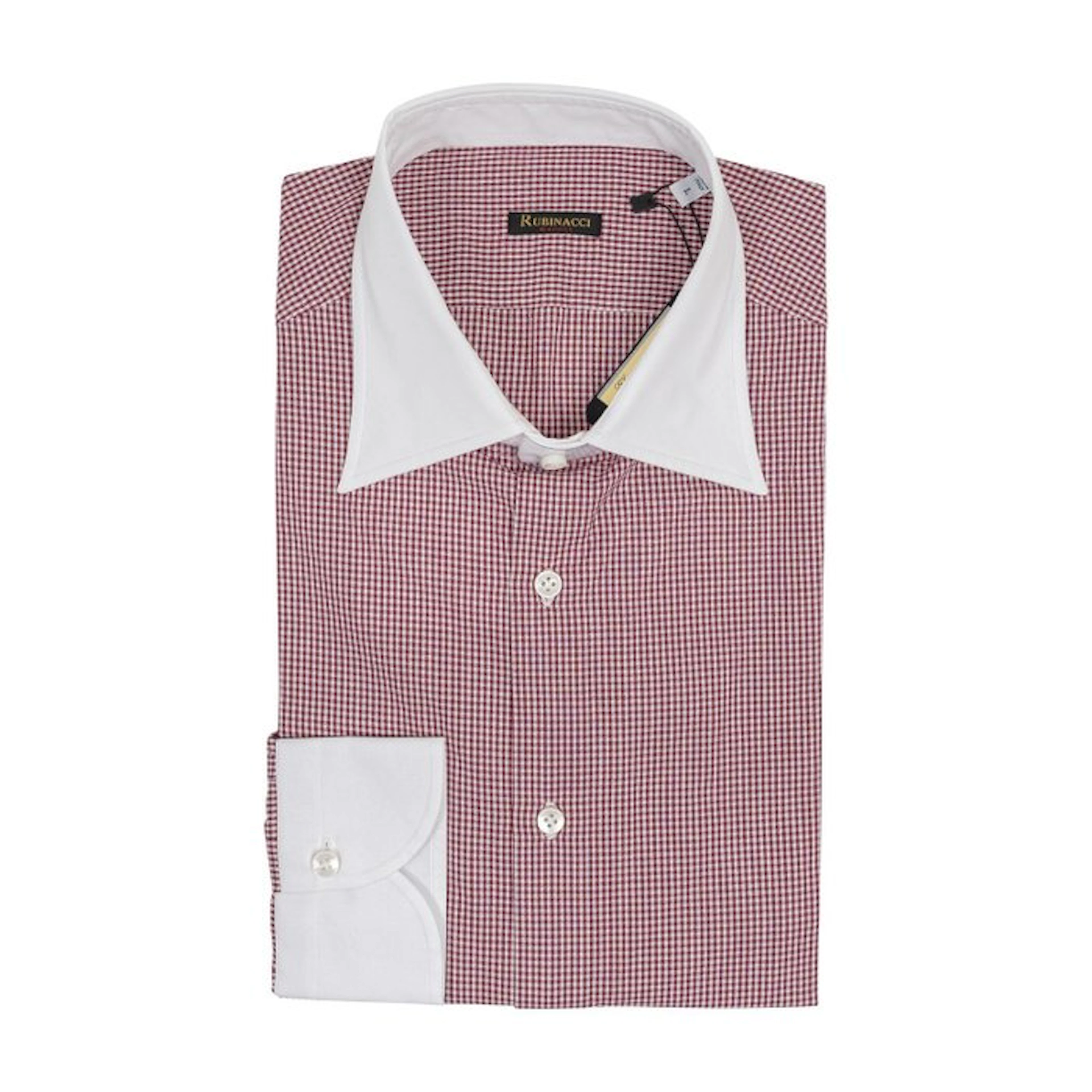 RUBINACCI NAPOLI - Size XL - Wall Street White / Burgundy...