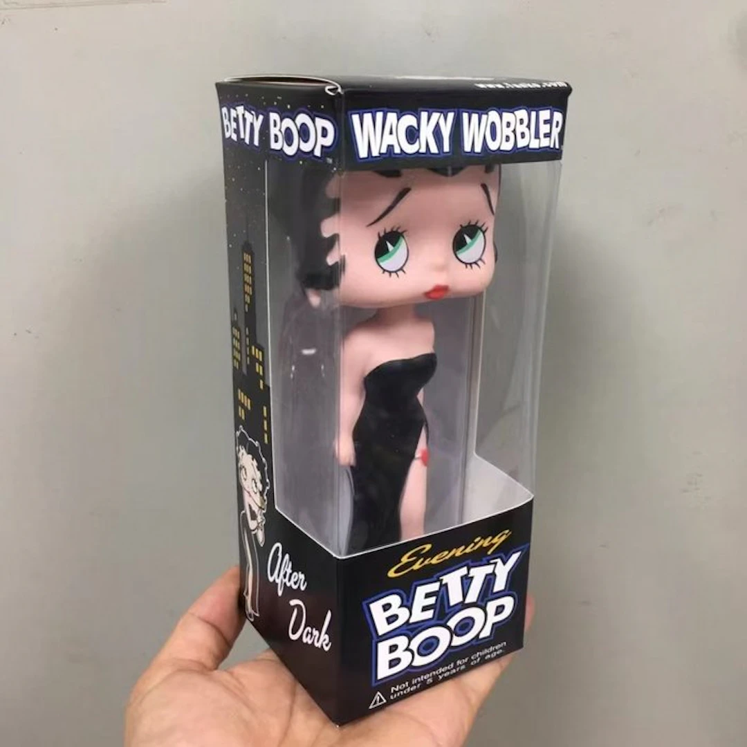 Funko - Figurine - Evening Betty Boop Wacky Wobbler - Plastic