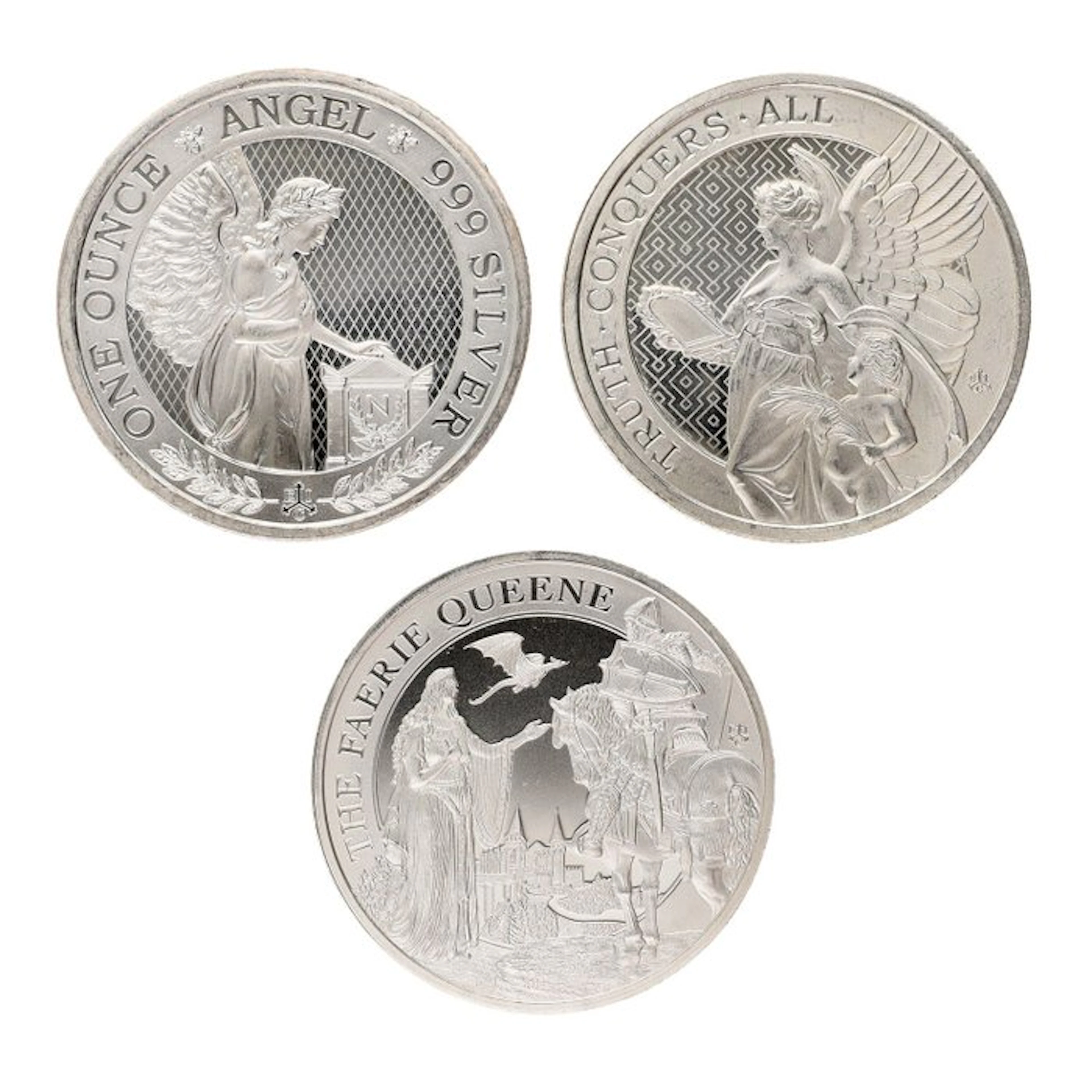 Saint Helena. 2021/2023 - "Angels & Allegories" (3 stuks) (No reserve price)
