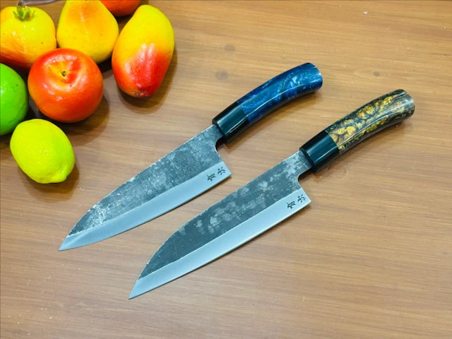 Kitchen knife - Deba - Handcrafted Japanese Steel...