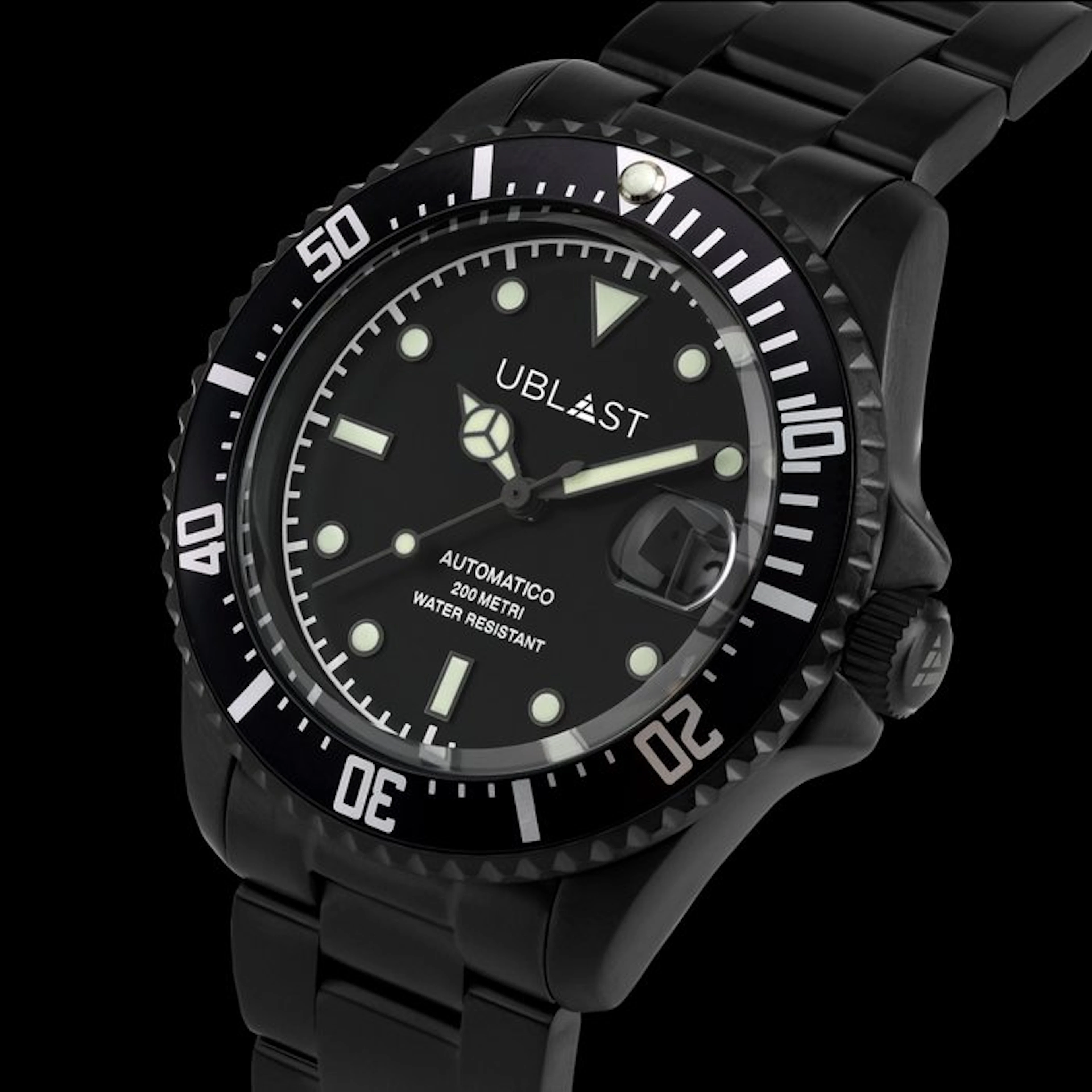Ublast - Diver 20 ATM - No reserve price - UB2D4012BKB - Men - 2026