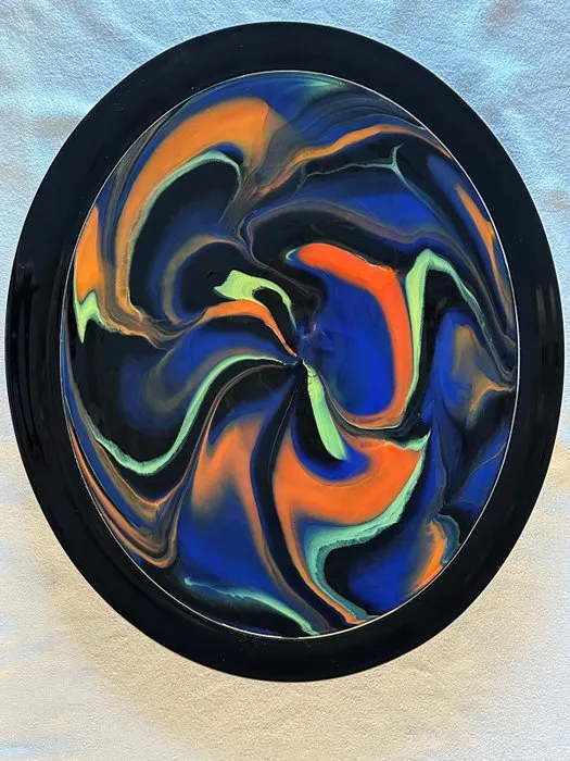 Murano - Missoni - Dinner plate - Murano glass - Murano Glass Oval Plate