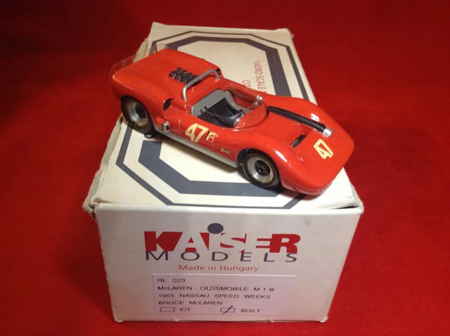 Kaiser Models - made in Hungary 1:43 - Model race car - ref