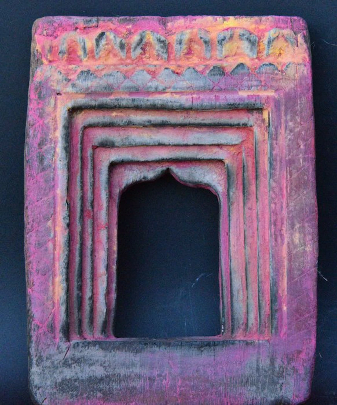 Small window - Gujarat - Wood - India - Indian National Congress (1885 – 1905)