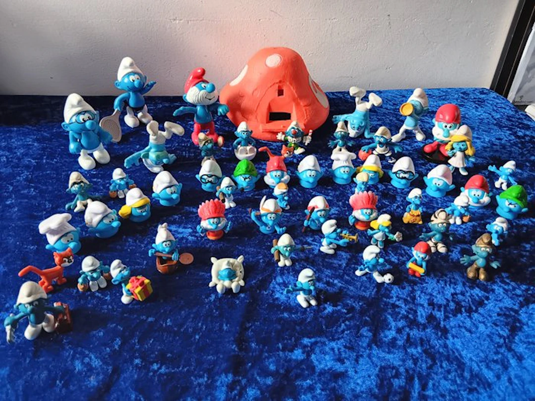 Schleich, Peyo e.a. - Figure - Smurfen (56) - Plastic, Rubber