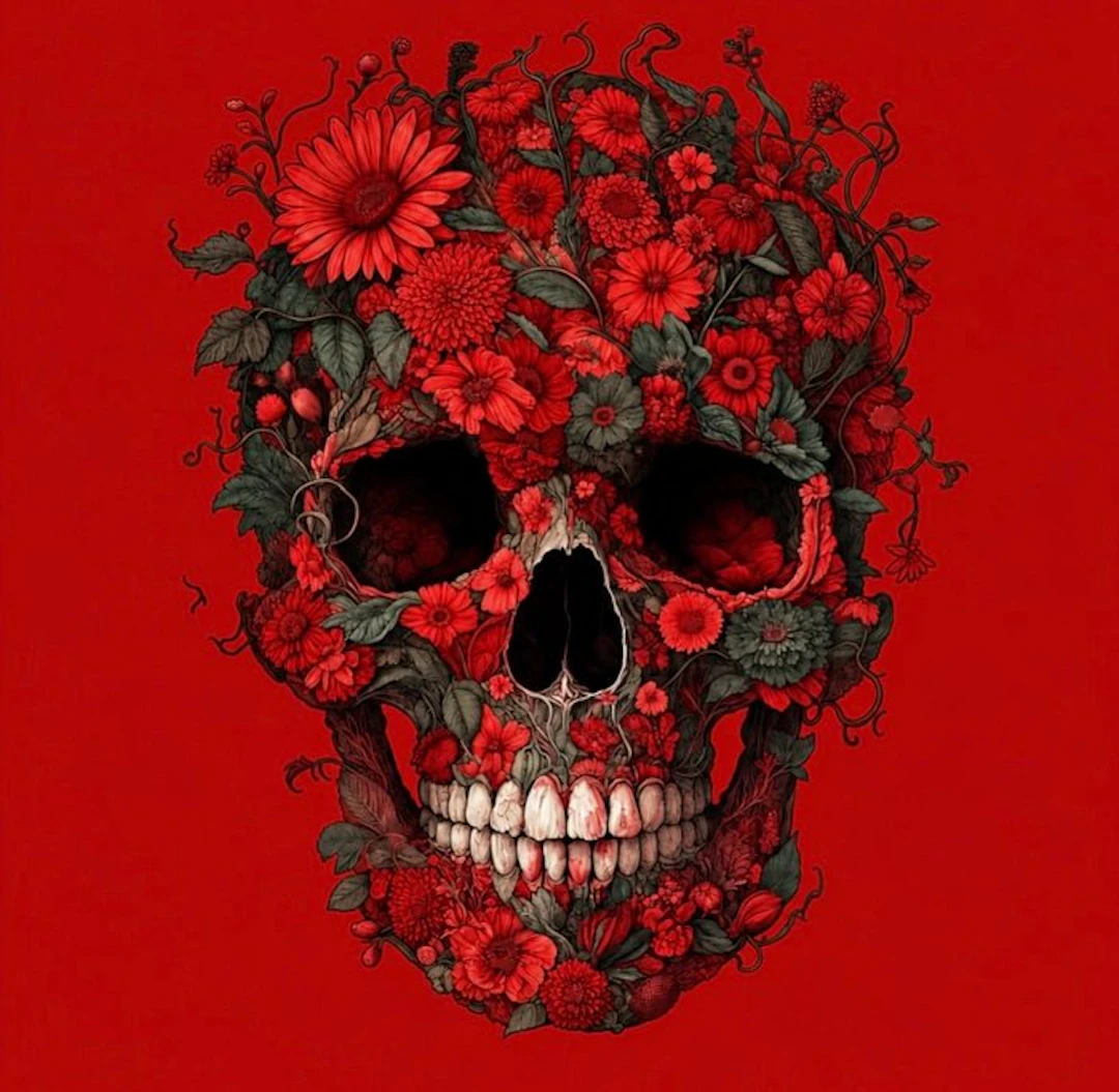 Eric Brumette - VANITY SKULL FACTORY 2 - Toile L - LIMITED EDITION