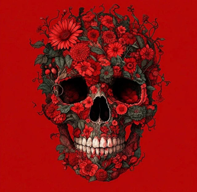 Eric Brumette - VANITY SKULL FACTORY 2 - Toile L - LIMITED EDITION