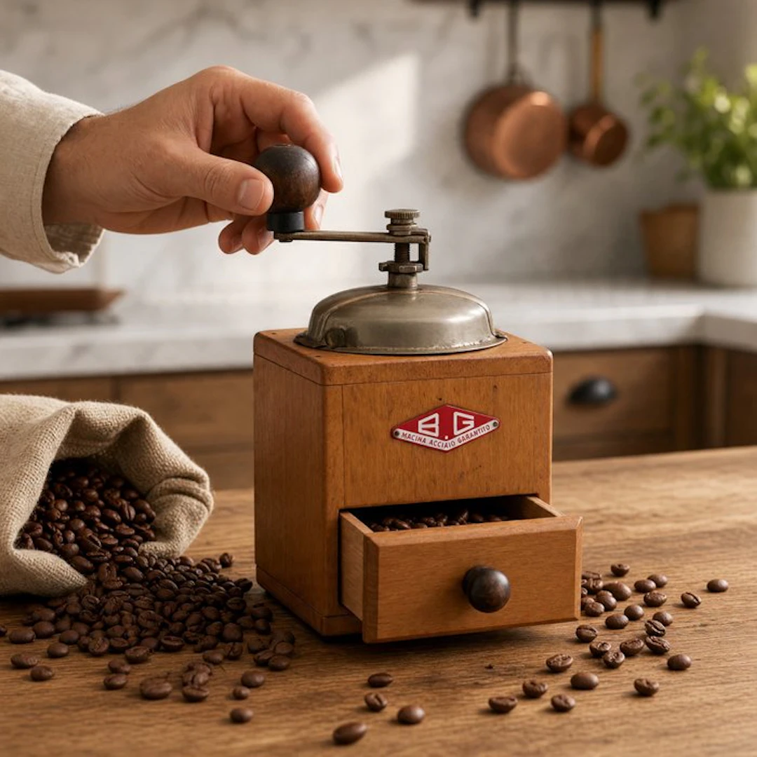 B.G. Macina Acciaio Garantito - Coffee grinder - Icon of...
