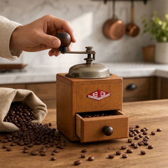 B.G. Macina Acciaio Garantito - Coffee grinder - Icon of...
