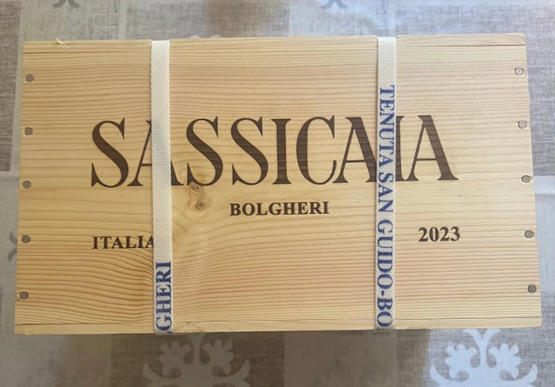 2023 Tenuta San Guido, Sassicaia - Bolgheri DOC - 6 Bottles (0.75L)