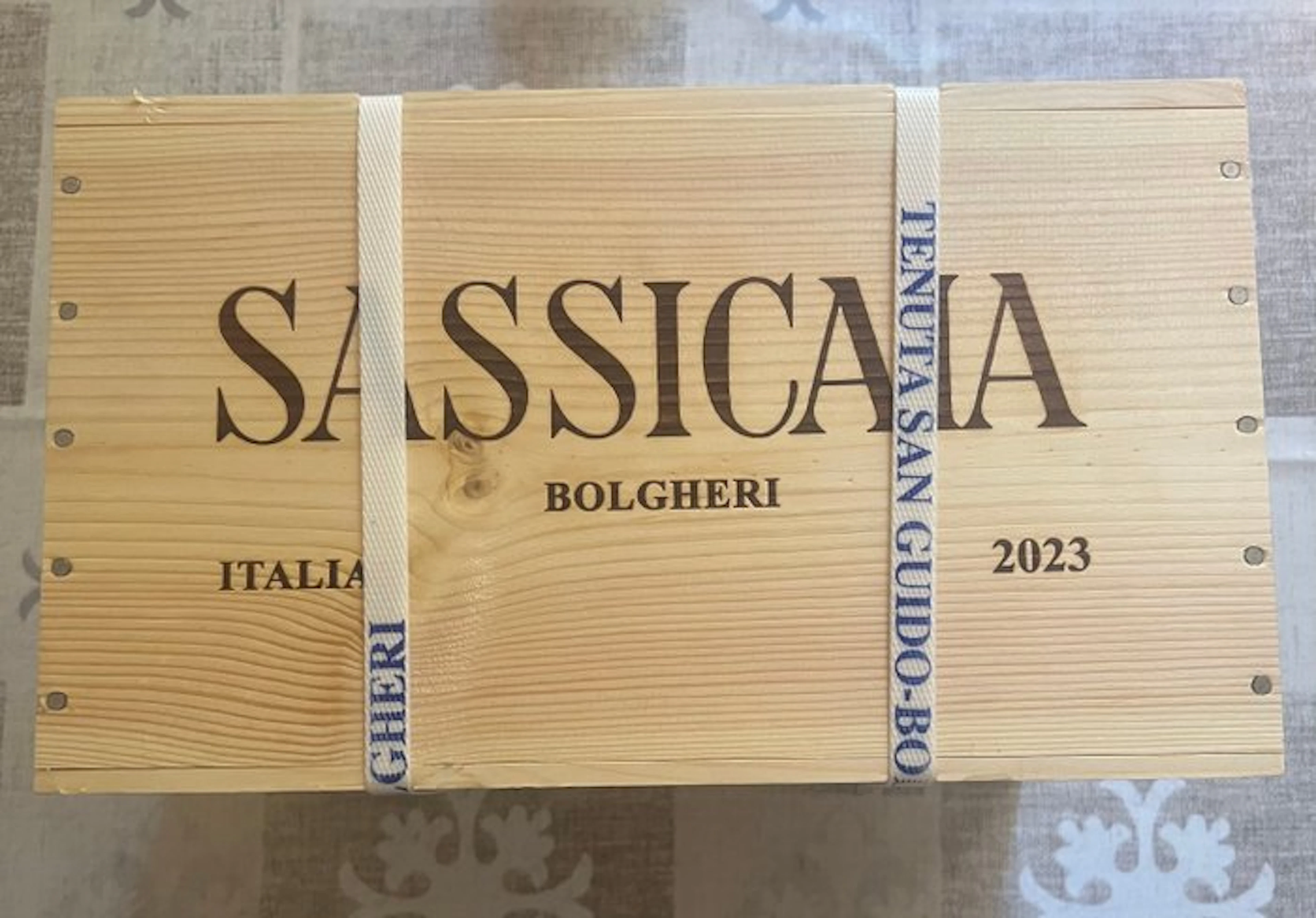 2023 Tenuta San Guido, Sassicaia - Bolgheri DOC - 6 Bottles (0.75L)