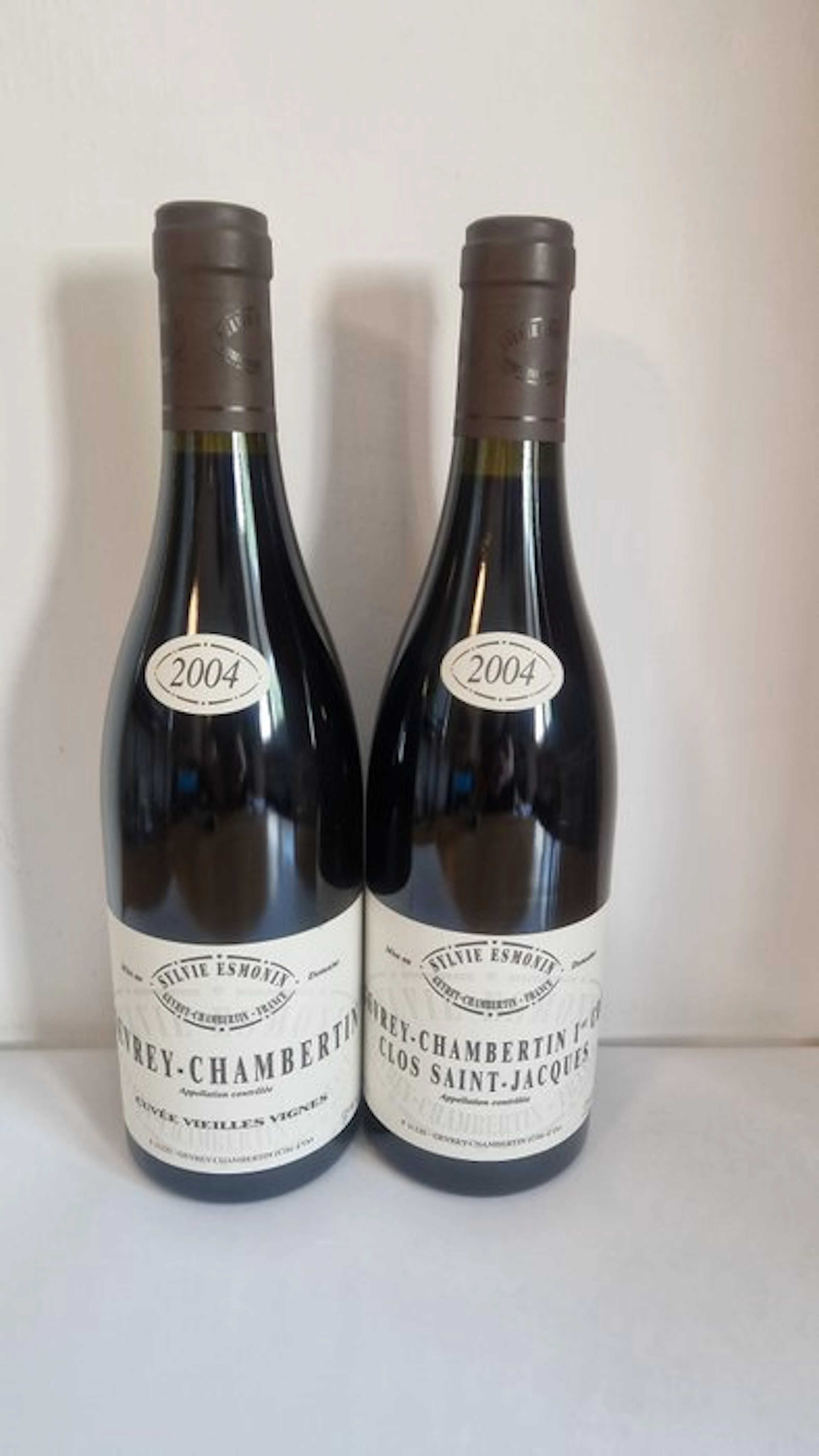2004 S.Esmonin "Vielles Vignes" & 1° Cru "Clos Saint...