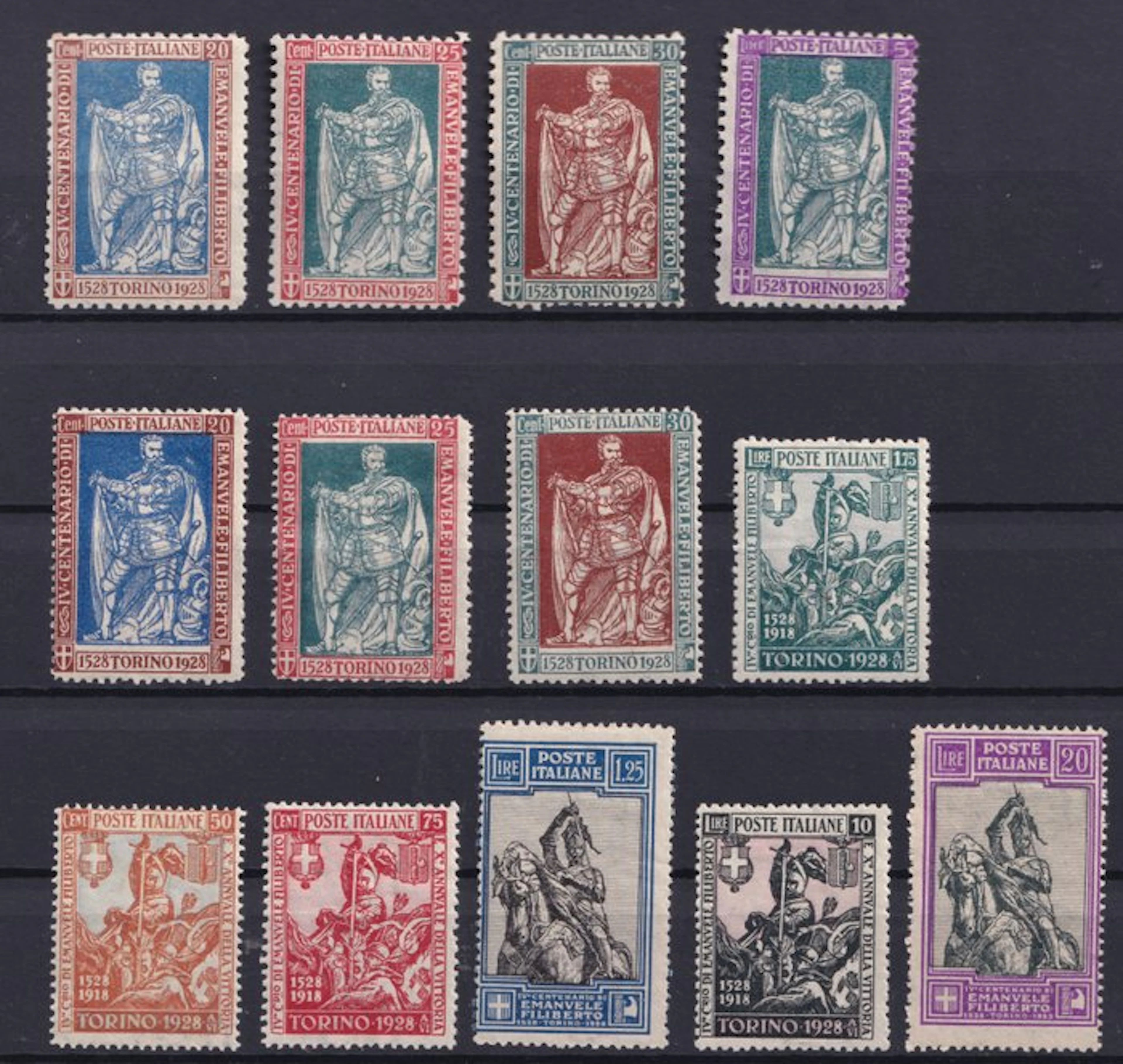 Italy Kingdom 1928 - 4th Centenary of the Birth of Emanuele Filiberto