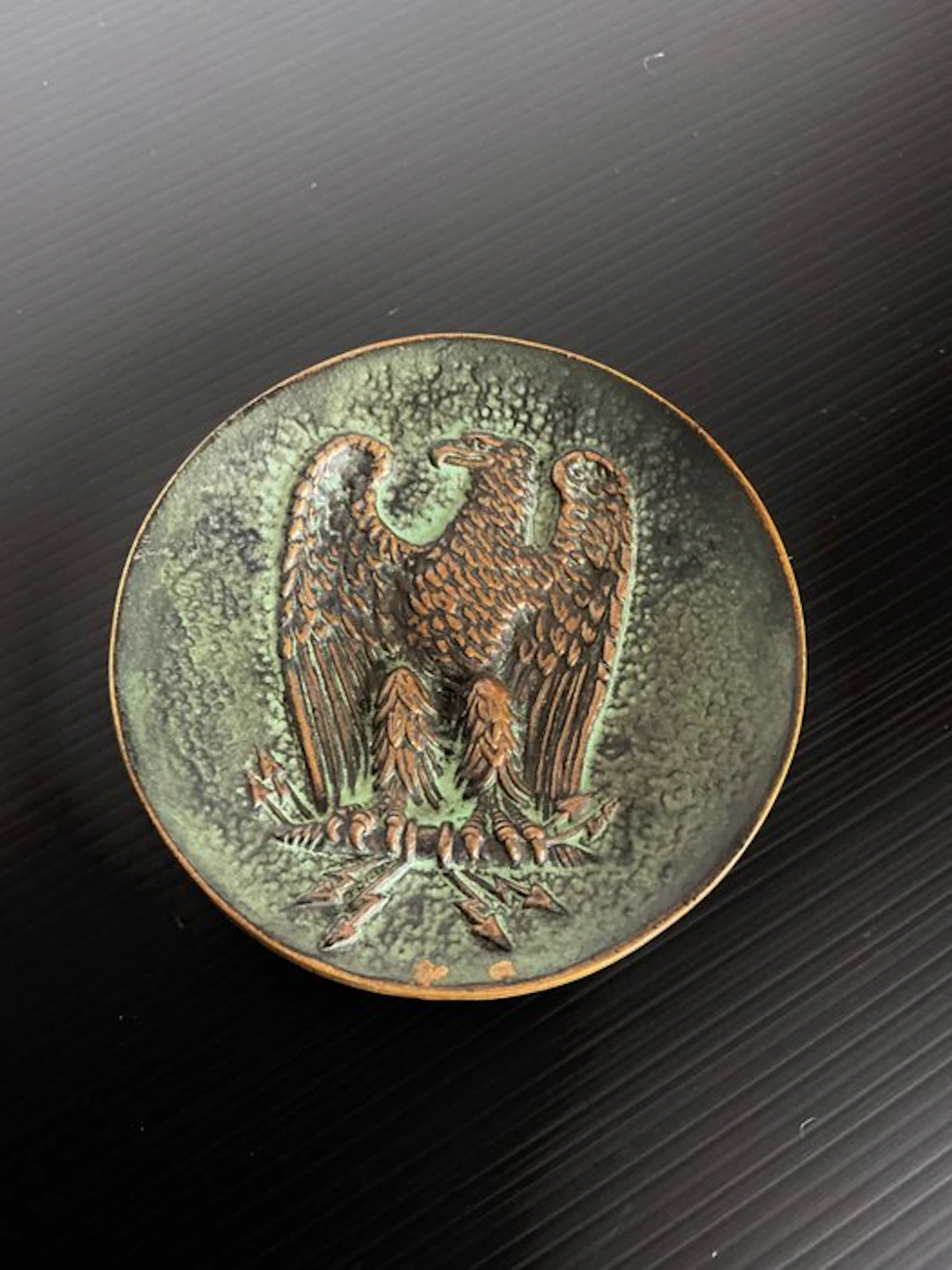 Vide poche - Max Le Verrier - Art Deco - France - Imperial Eagle