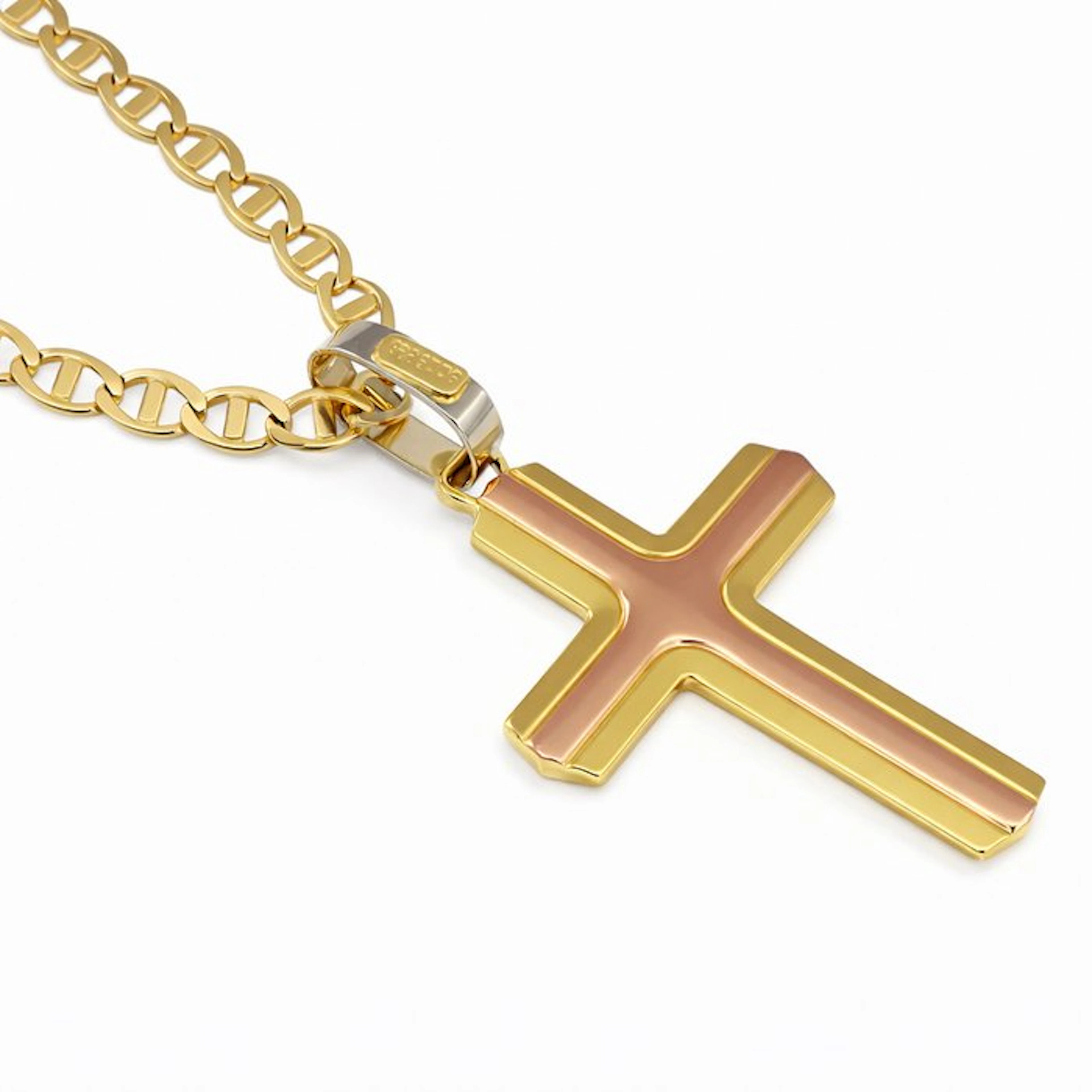 Necklace - 18 kt. Yellow gold, Rose gold - Made in Italy - ESSEMME