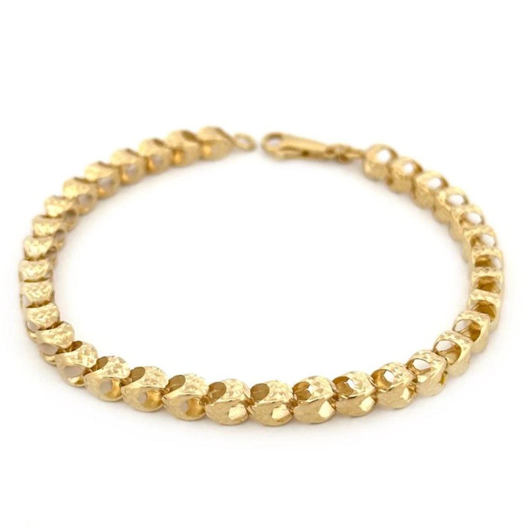 Handmade - Bracelet - 4.7 g - 18 kt. Yellow gold