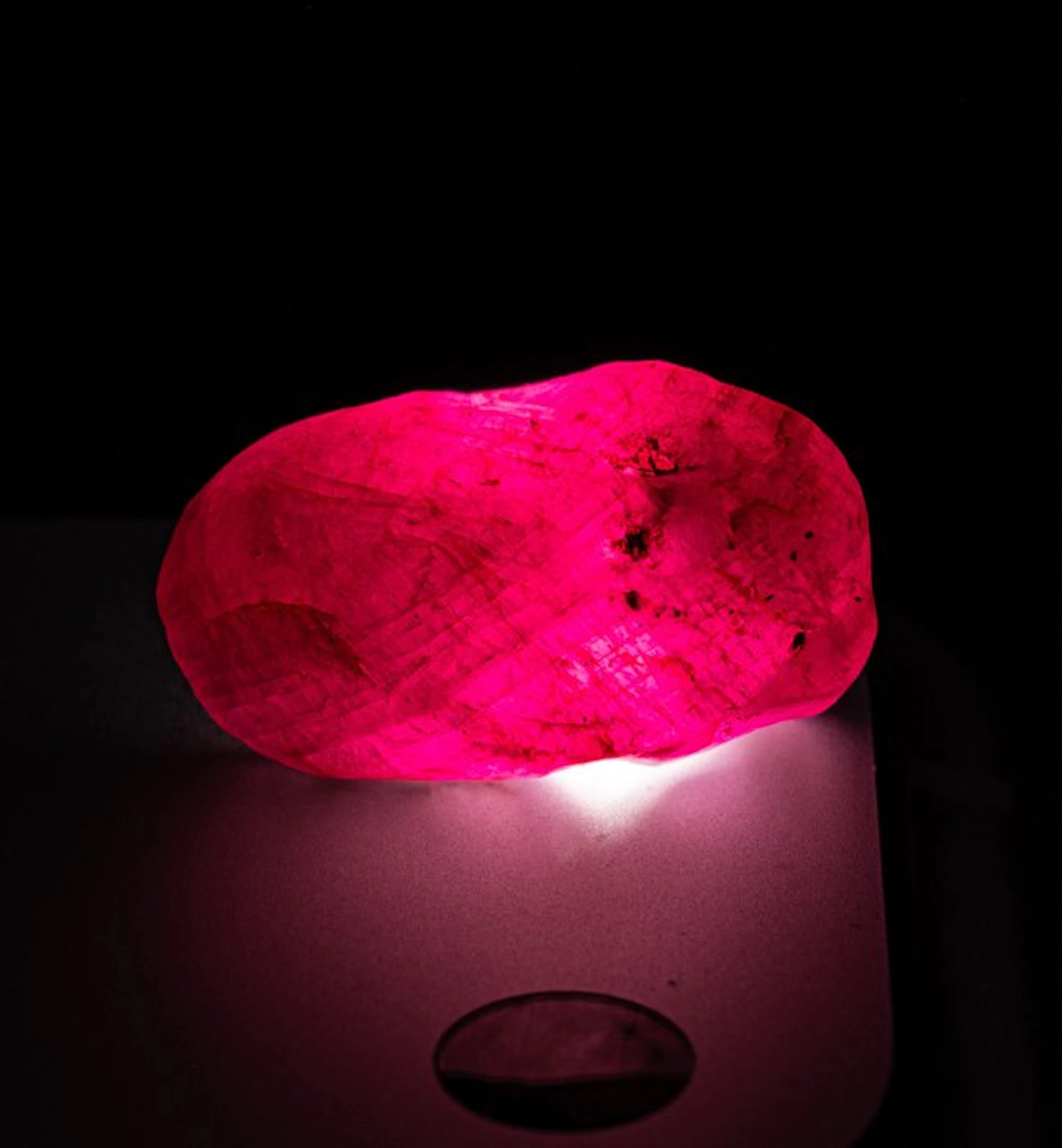 23.34 carats!! pigeon-blood rubies - top quality GÉANT...